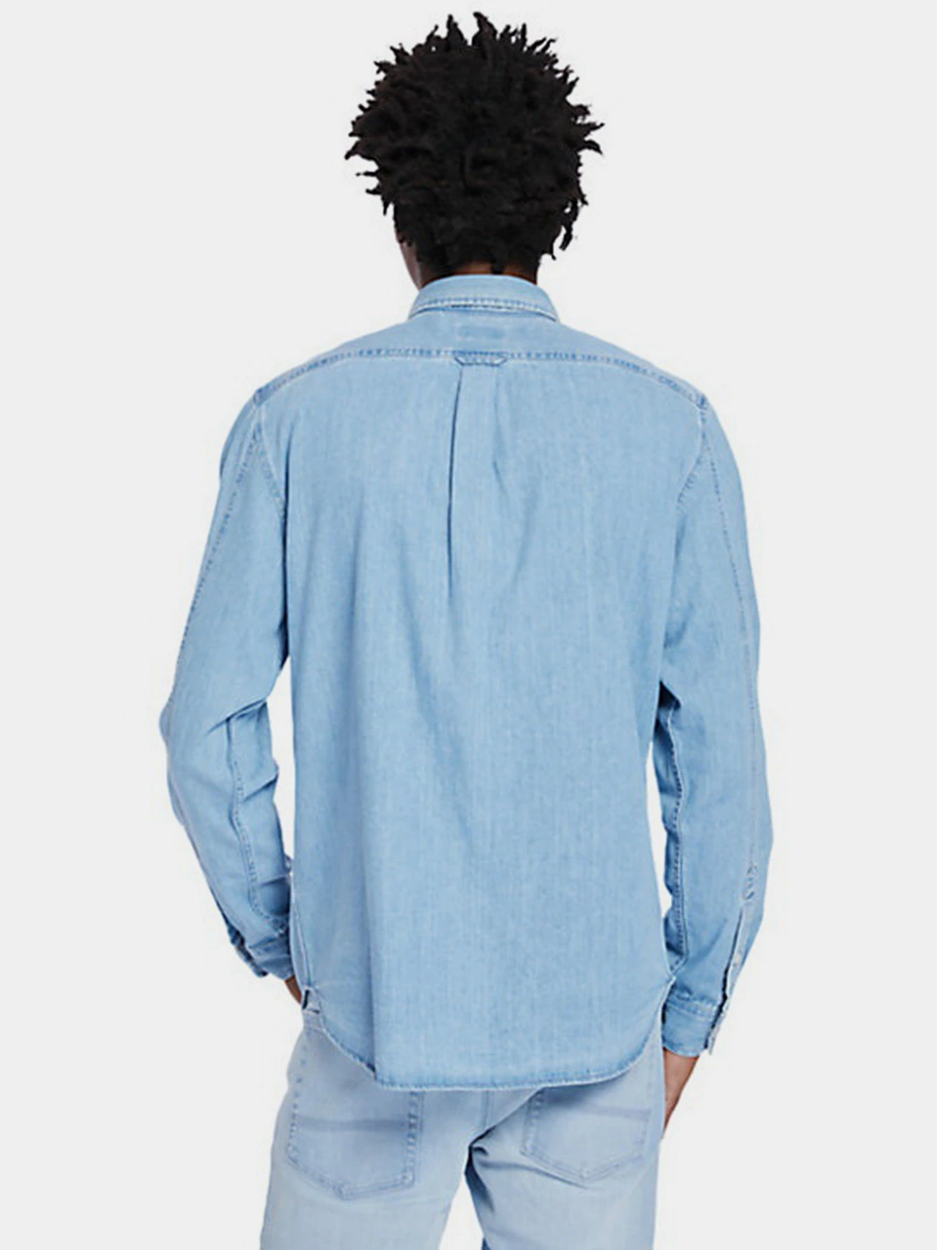 Рубашки Timberland Mumford River Denim модель TB0A2D6RAS2 Рубашки Timberland Mumford River Denim модель TB0A2D6RAS2 Фото