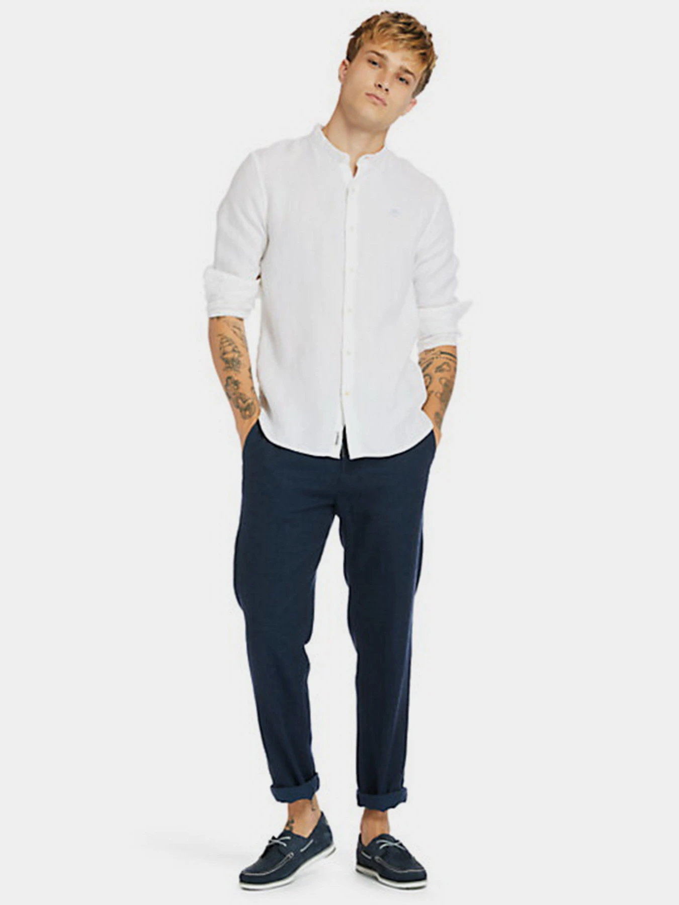 Сорочки Timberland LS MILL RIVER LINEN модель TB0A2DC1100 Сорочки Timberland LS MILL RIVER LINEN модель TB0A2DC1100 Фото