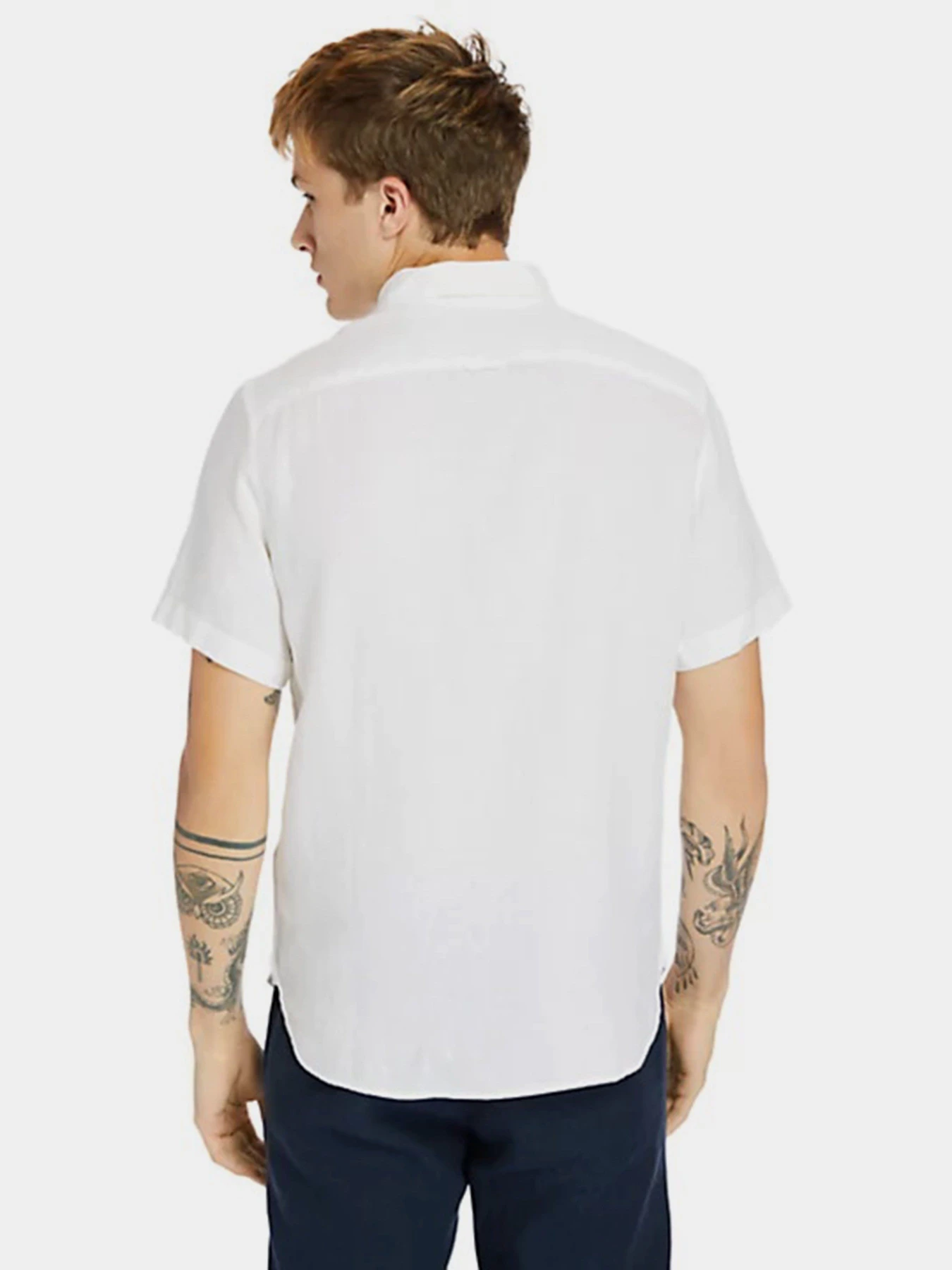 Рубашки Timberland Mill Brook Linen модель TB0A2DCC100 Рубашки Timberland Mill Brook Linen модель TB0A2DCC100 Фото