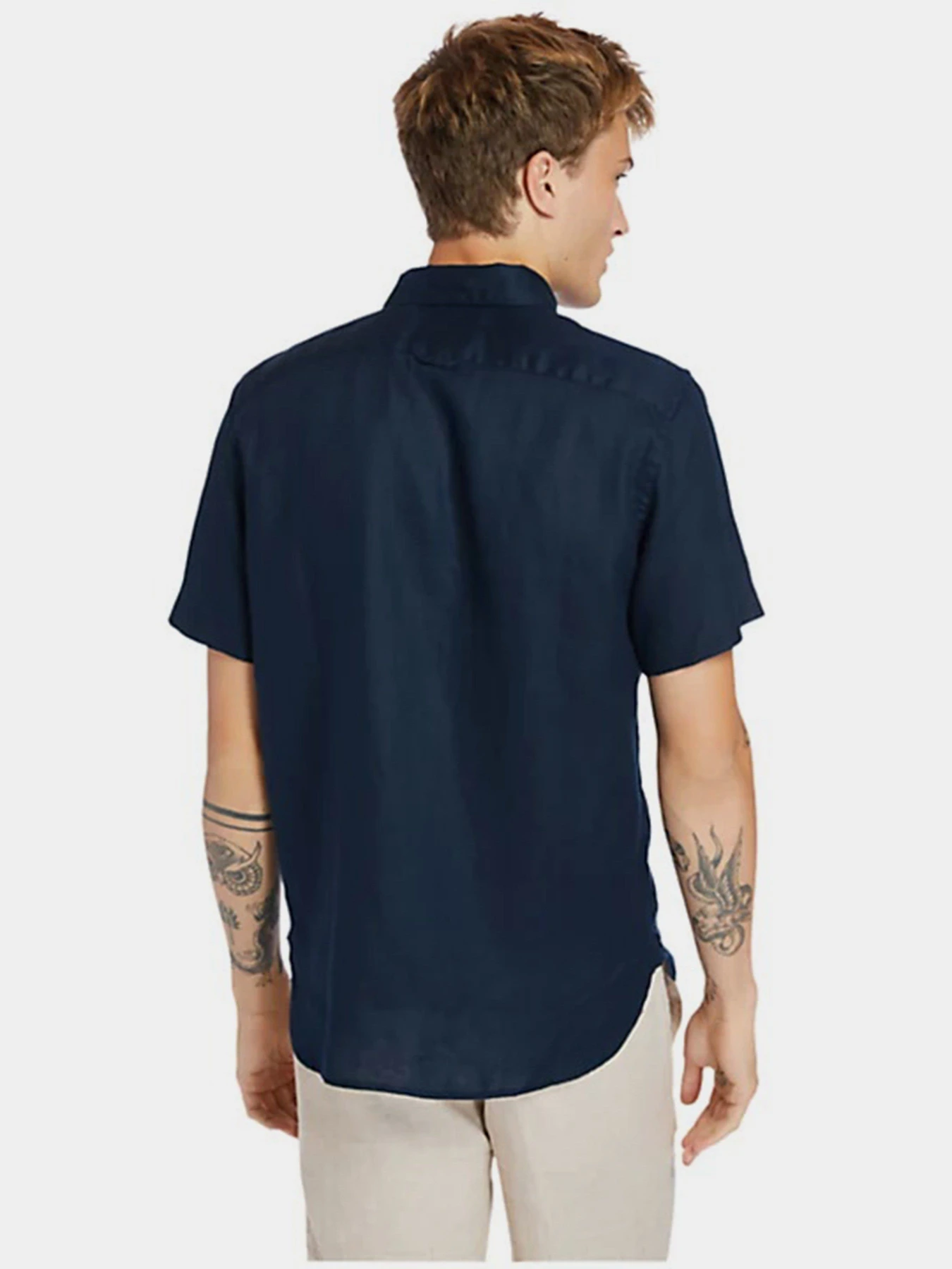 Рубашки Timberland Mill Brook Linen модель TB0A2DCC433 Рубашки Timberland Mill Brook Linen модель TB0A2DCC433 Фото