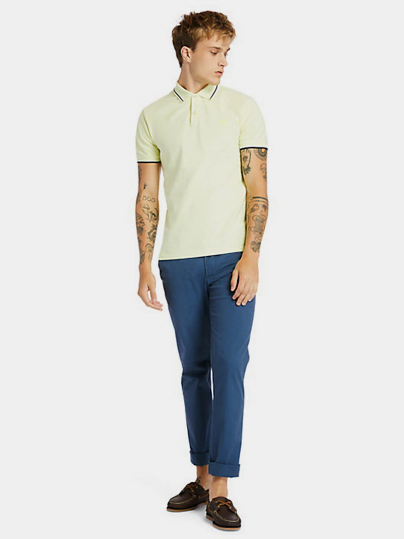 Футболки і поло Timberland SS MR Pique Tipped P модель TB0A2BP5322 Фото