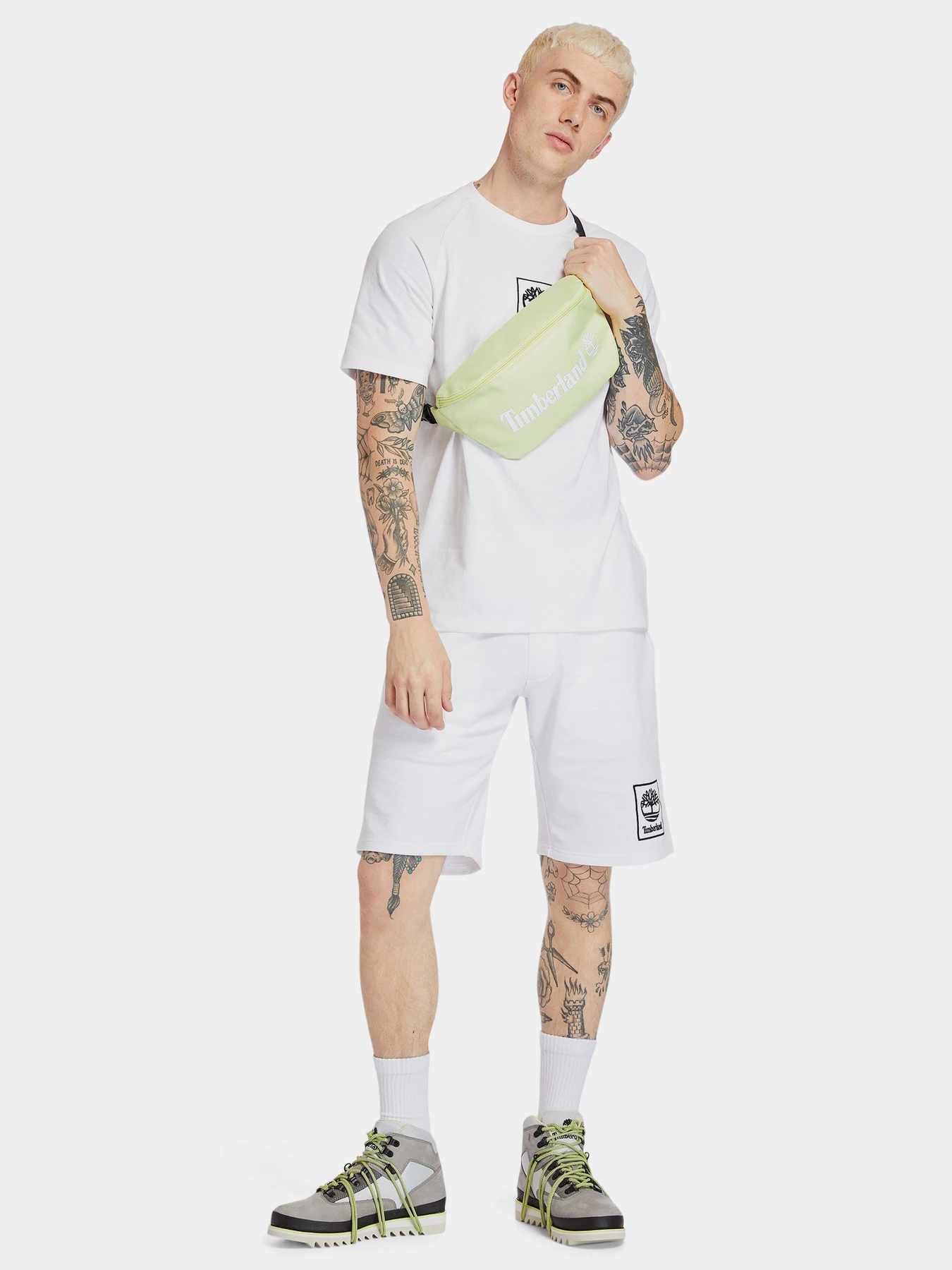 Футболки і поло Timberland Heavyweight Logo модель TB0A2DVY100 Футболки і поло Timberland Heavyweight Logo модель TB0A2DVY100 Фото