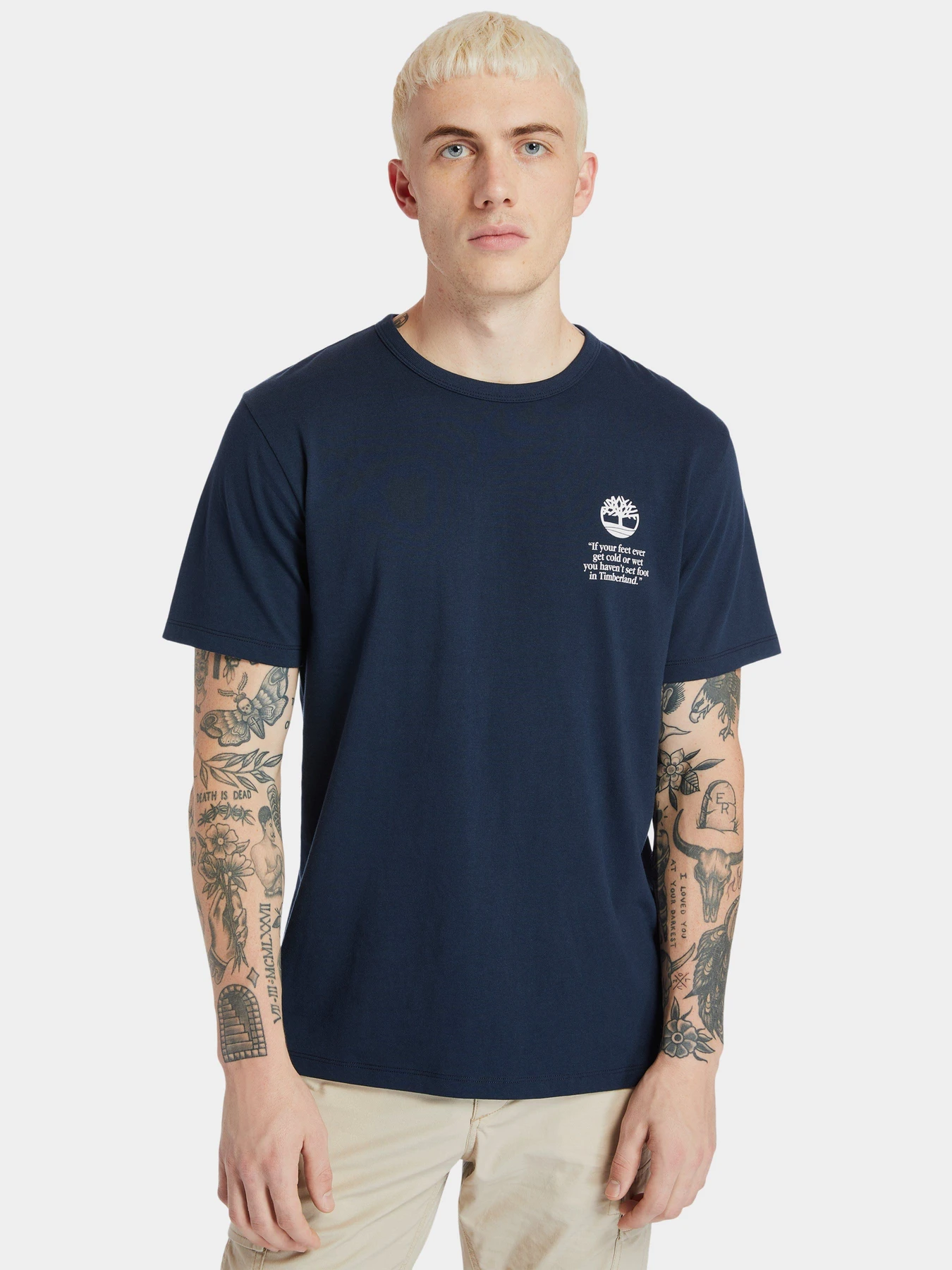 Футболки і поло Timberland Archive-Print Tee модель TB0A2E6E433 Фото