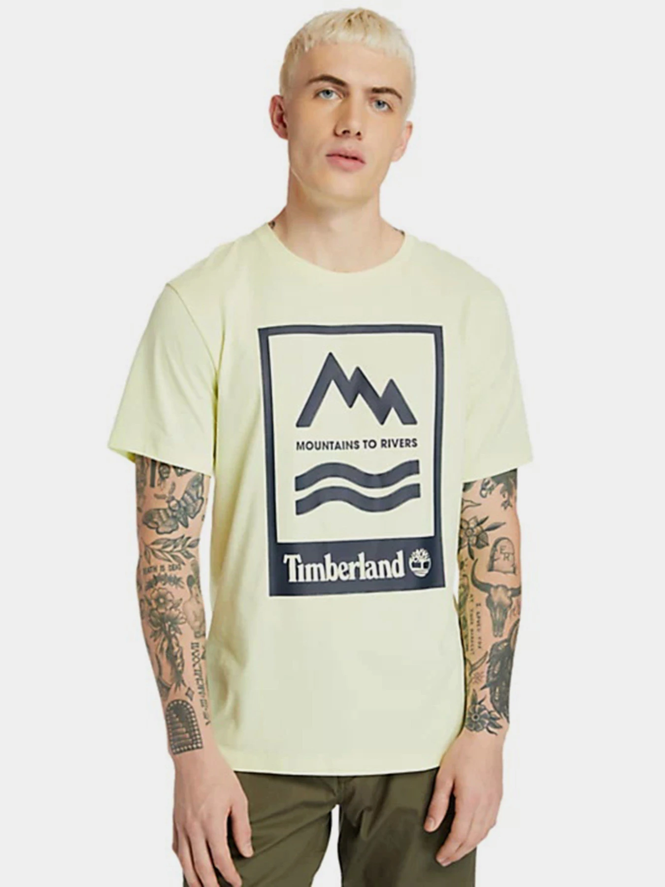 Футболки і поло Timberland Mountain-To-River модель TB0A2FNH322 Футболки і поло Timberland Mountain-To-River модель TB0A2FNH322 Фото