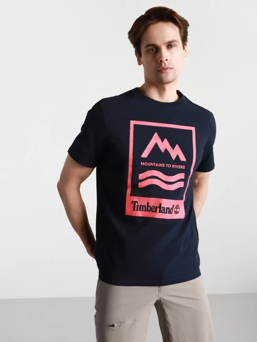 Футболки і поло Timberland Mountain-To-River модель TB0A2FNH433 Фото
