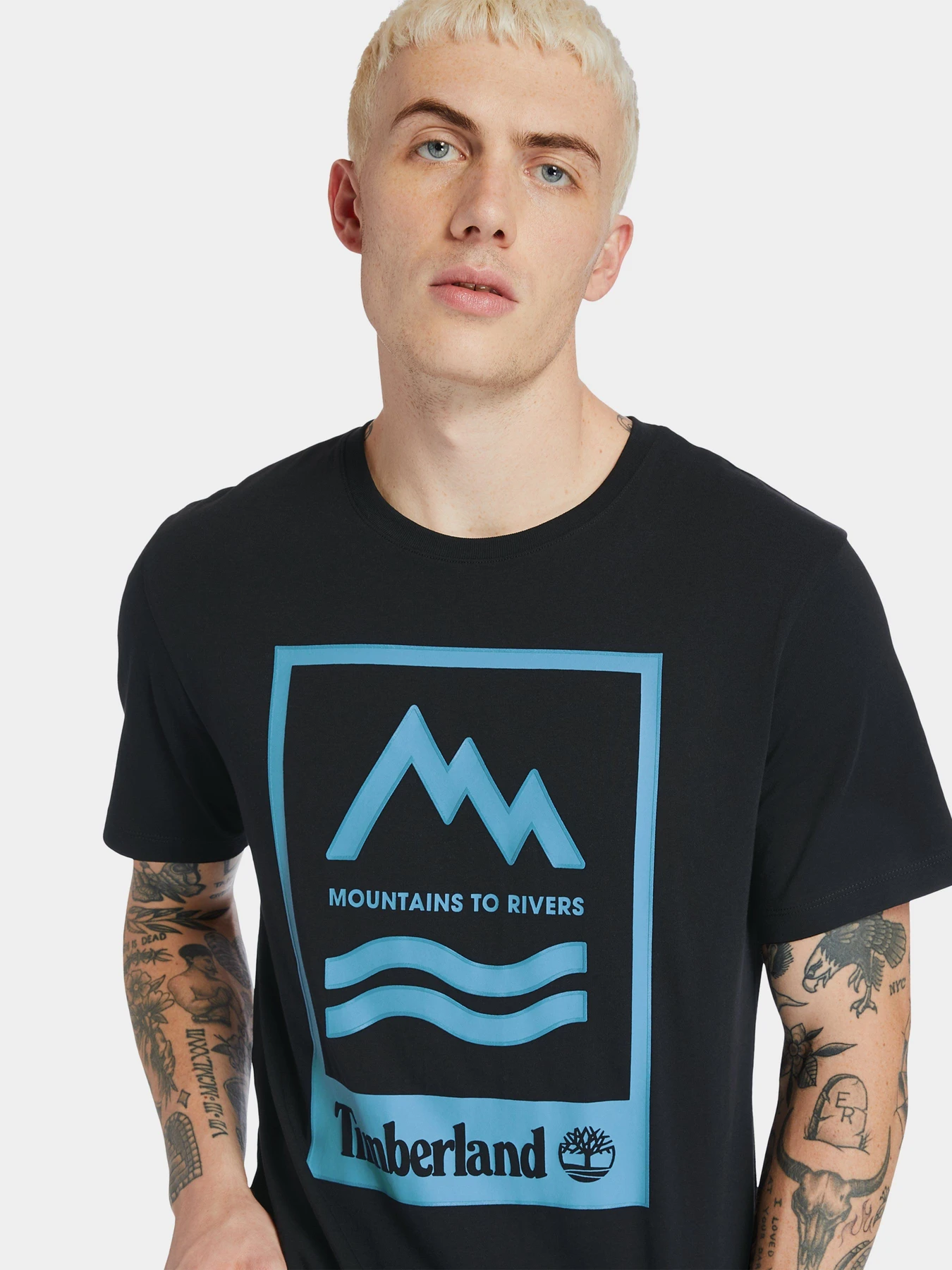 Футболки і поло Timberland Mountain-To-River модель TB0A2FNH001 Футболки і поло Timberland Mountain-To-River модель TB0A2FNH001 Фото
