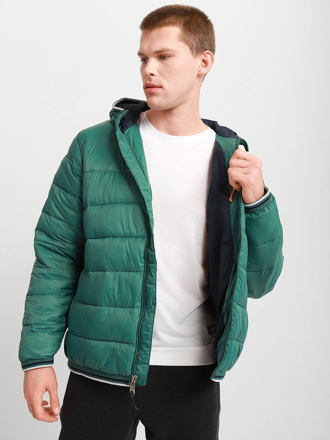 Куртки та дублянки Timberland Garfield Hooded Puffer модель TB0A2GA1J74 Куртки та дублянки Timberland Garfield Hooded Puffer модель TB0A2GA1J74 Фото