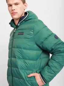 Куртки та дублянки Timberland Garfield Hooded Puffer модель TB0A2GA1J74 Фото