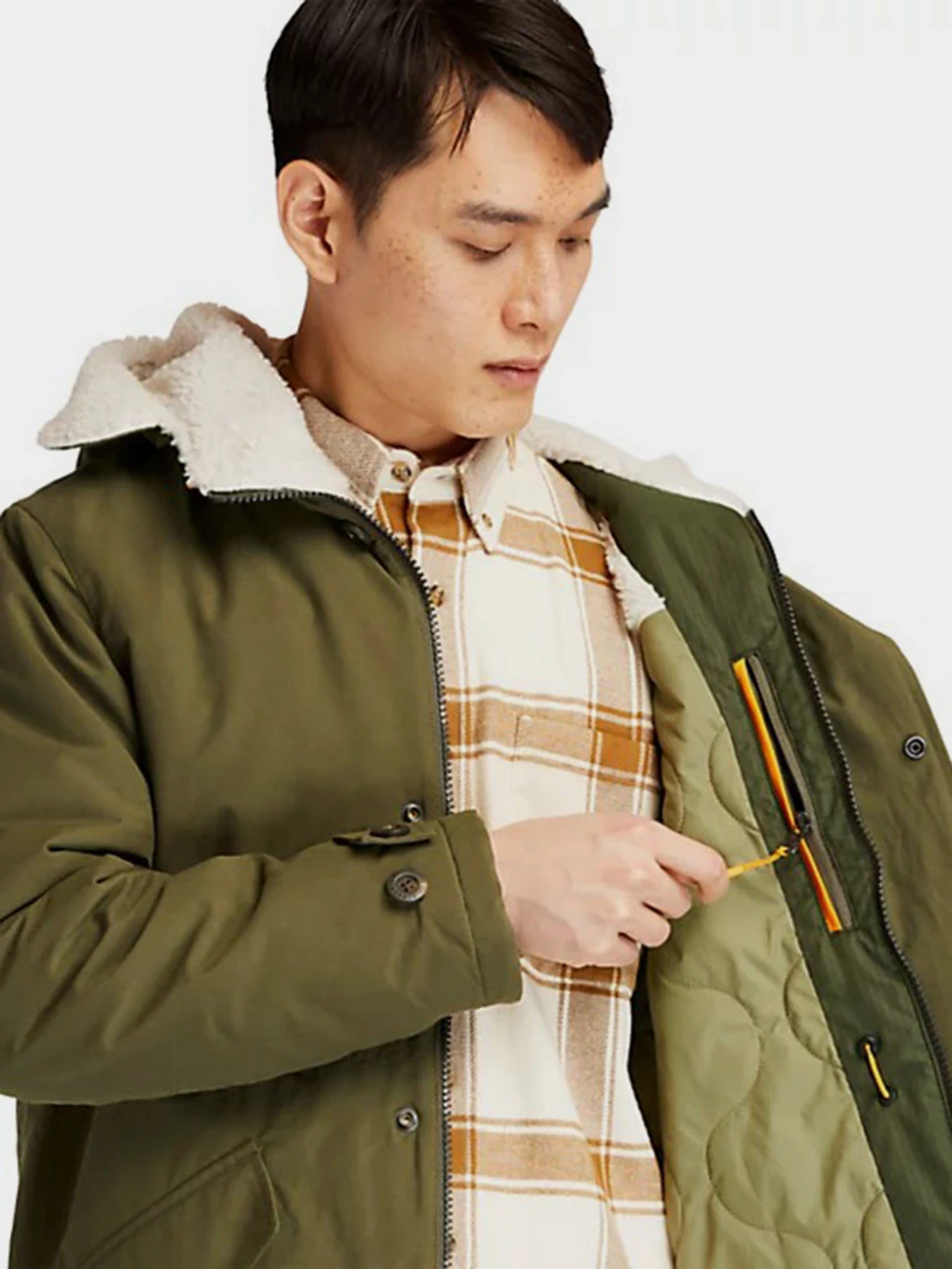 Куртки та дублянки Timberland Mount Kelsey Fishtail модель TB0A22SAA58 Куртки та дублянки Timberland Mount Kelsey Fishtail модель TB0A22SAA58 Фото