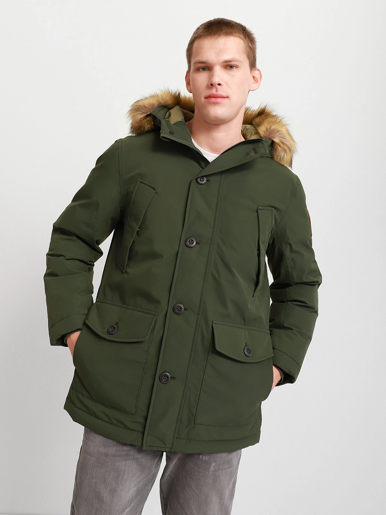 Куртки та дублянки Timberland Scar Ridge With DryVent™ модель TB0A22W2U31 Куртки та дублянки Timberland Scar Ridge With DryVent™ модель TB0A22W2U31 Фото