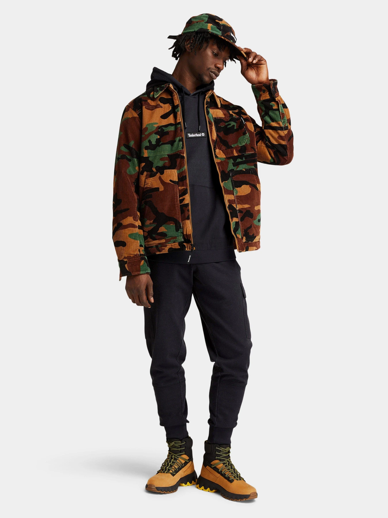 Куртки та дублянки Timberland YC Camo Corduroy Chore модель TB0A22ADCD1 Куртки та дублянки Timberland YC Camo Corduroy Chore модель TB0A22ADCD1 Фото