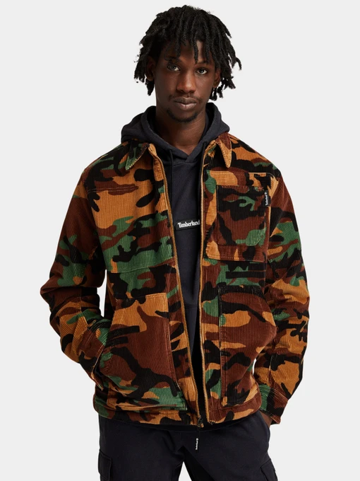 Куртки та дублянки Timberland YC Camo Corduroy Chore модель TB0A22ADCD1 Фото