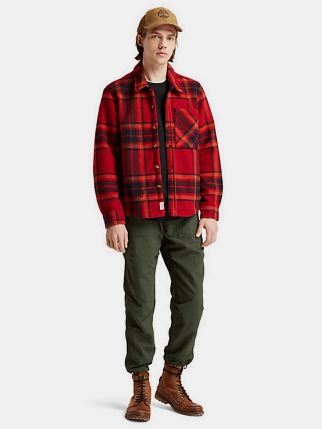 Рубашки Timberland Plaid Fleece модель TB0A22Y9CA2 Рубашки Timberland Plaid Fleece модель TB0A22Y9CA2 Фото