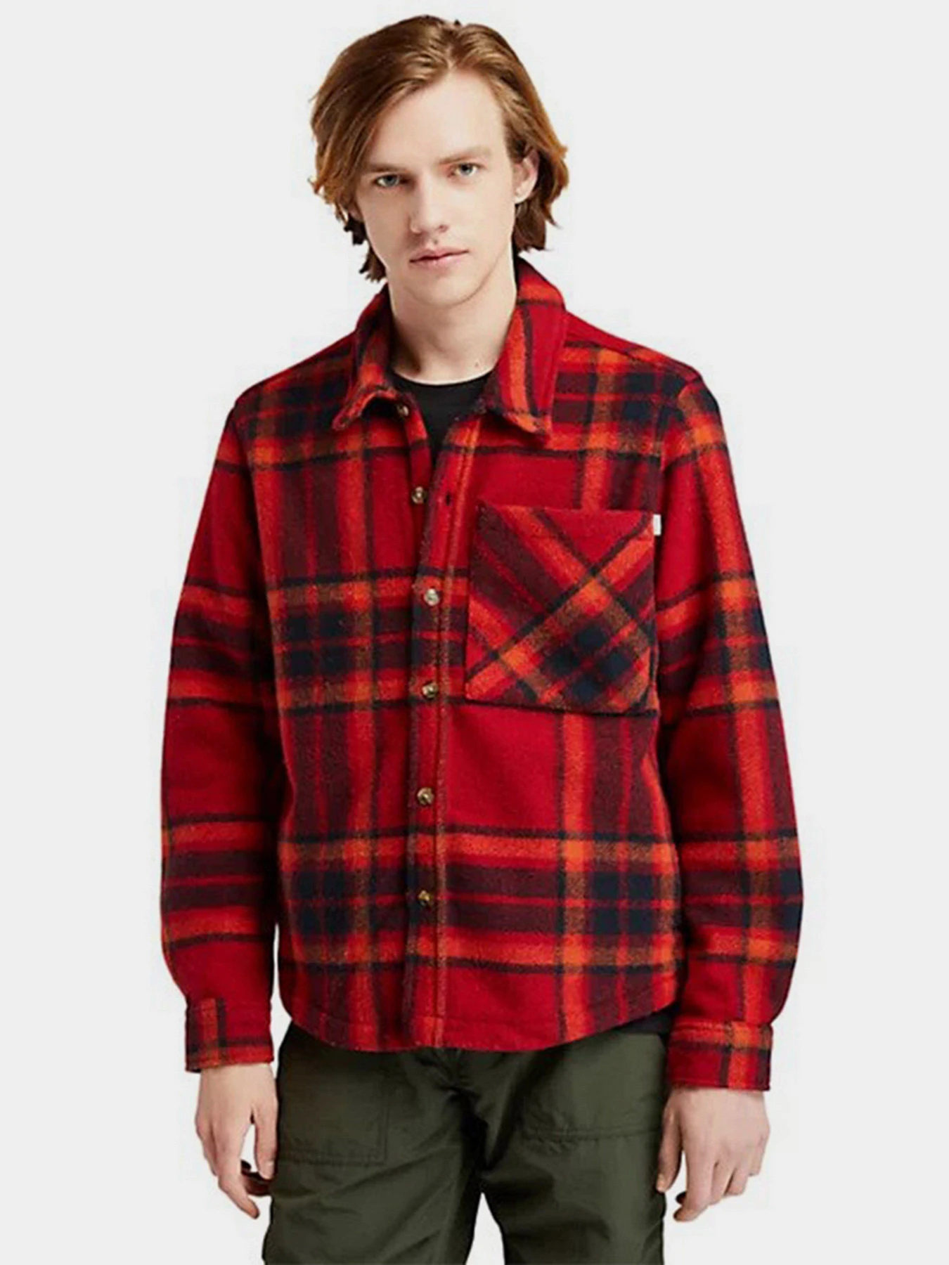 Рубашки Timberland Plaid Fleece модель TB0A22Y9CA2 Рубашки Timberland Plaid Fleece модель TB0A22Y9CA2 Фото