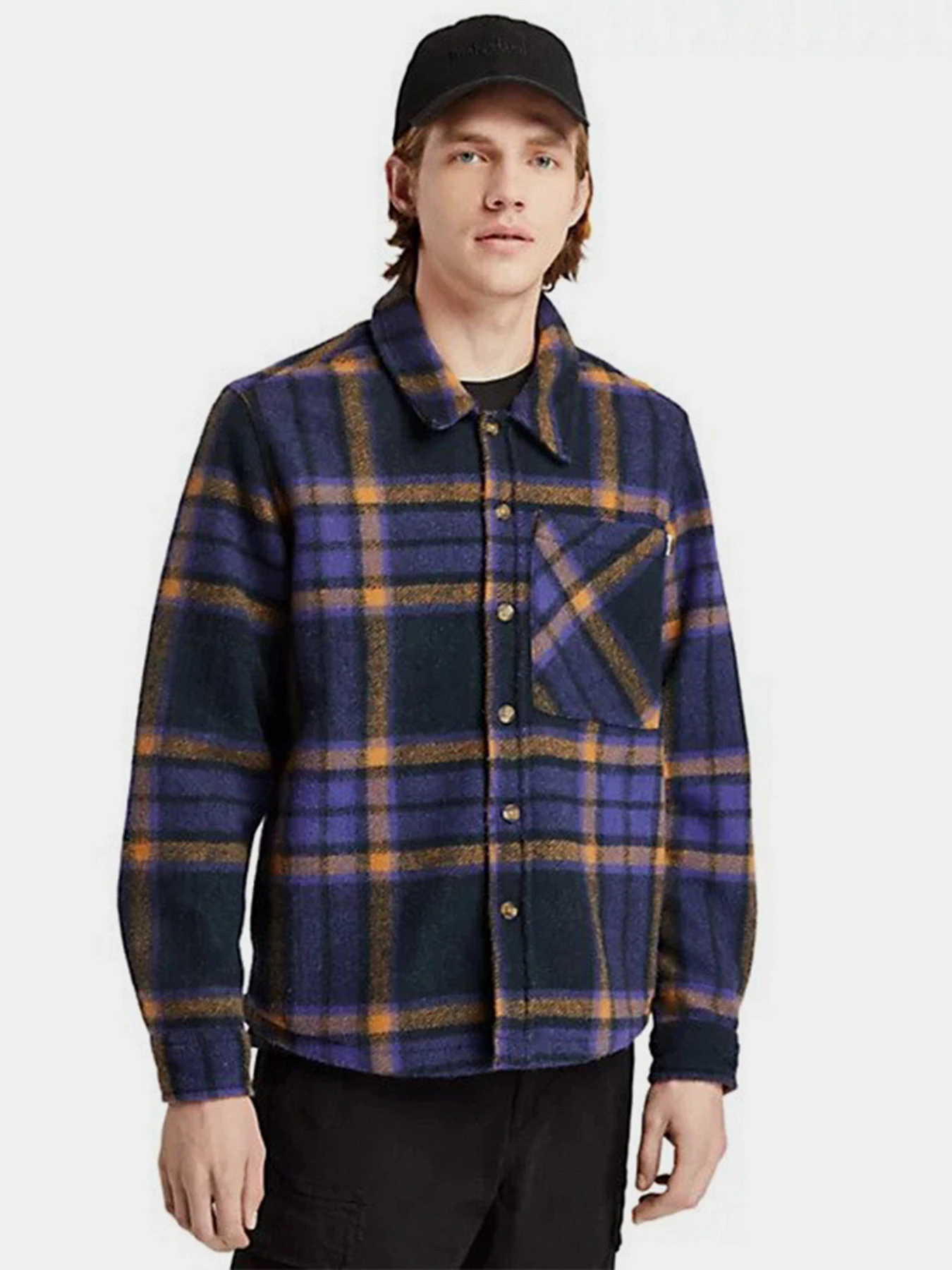 Рубашки Timberland Plaid Fleece модель TB0A22Y9CA5 Рубашки Timberland Plaid Fleece модель TB0A22Y9CA5 Фото
