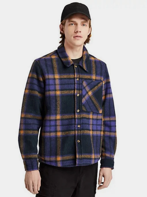 Сорочки Timberland Plaid Fleece модель TB0A22Y9CA5 Фото