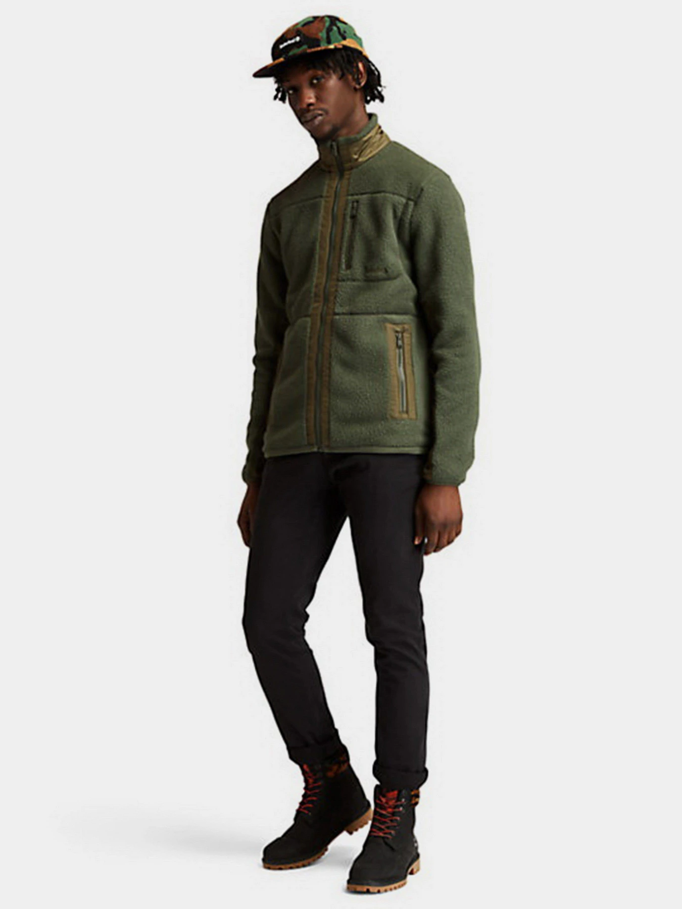 Худи и свитшоты Timberland High-Pile Fleece Шерпа модель TB0A24CYU31 Худи и свитшоты Timberland High-Pile Fleece Шерпа модель TB0A24CYU31 Фото