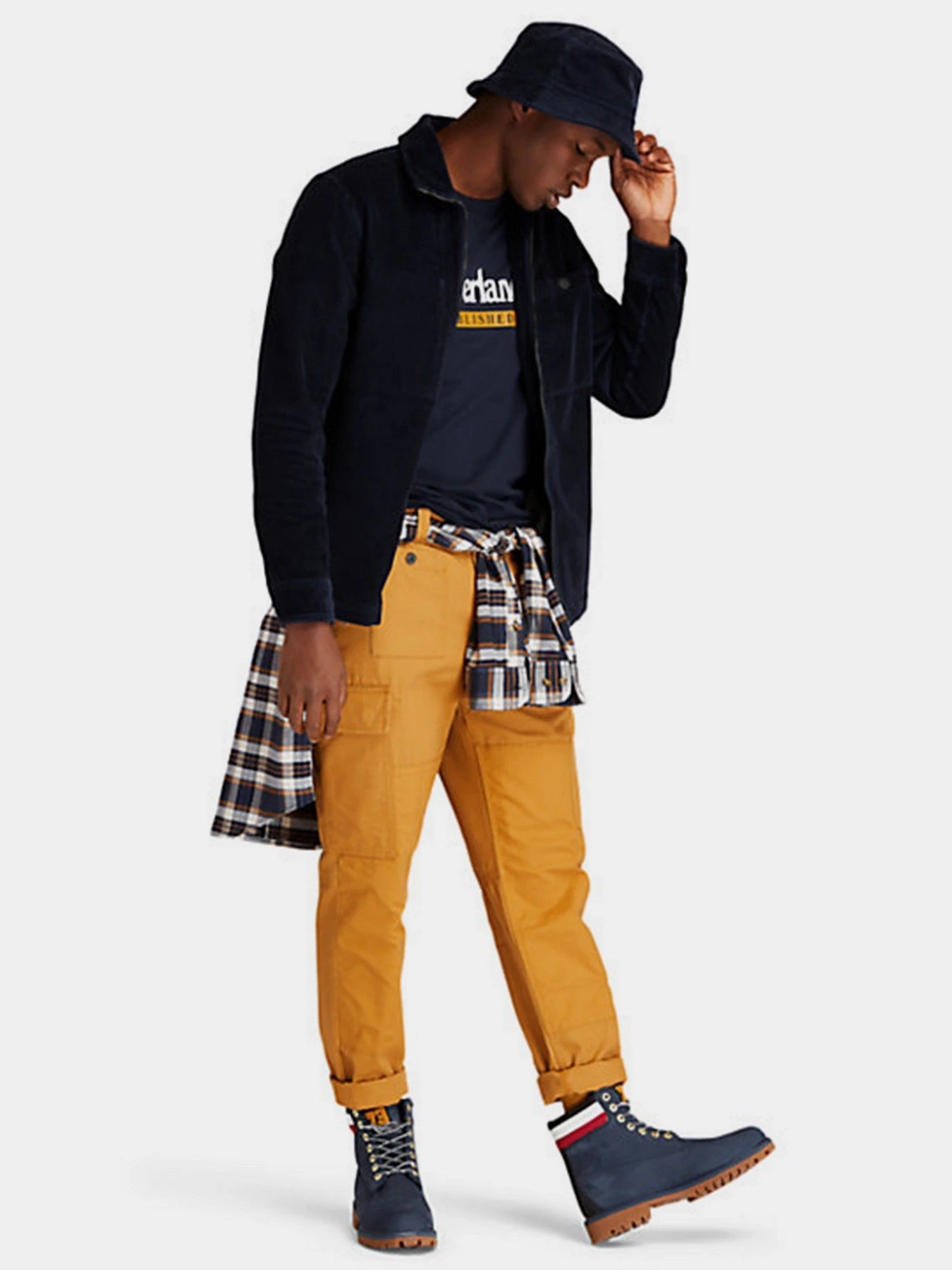 Куртки и дубленки Timberland LS Full Zip Corduroy Overshirt модель TB0A2358433 Куртки и дубленки Timberland LS Full Zip Corduroy Overshirt модель TB0A2358433 Фото