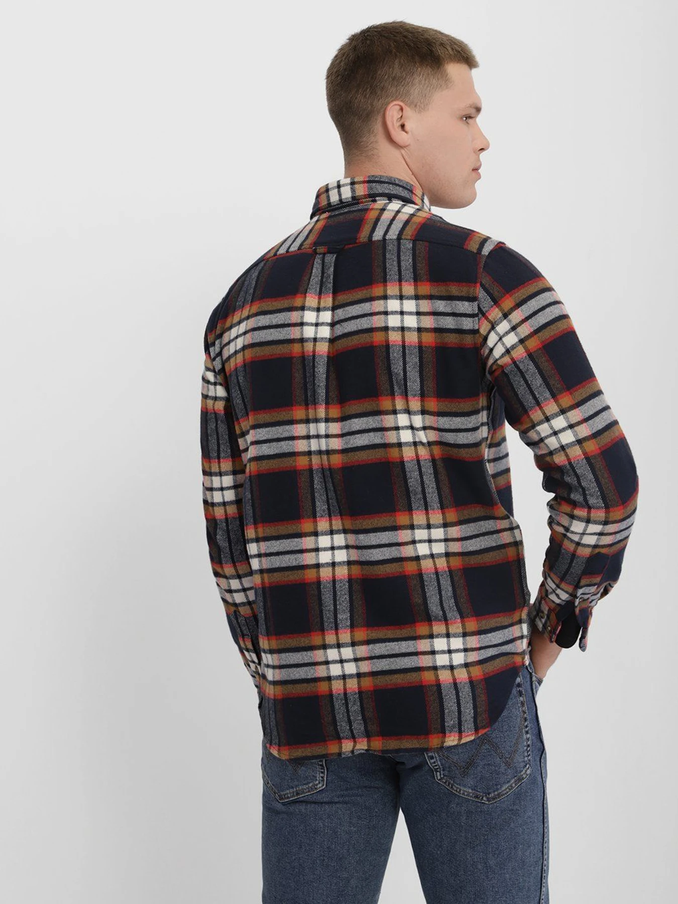 Рубашки Timberland Heavy Flannel Plaid модель TB0A235JB68 Фото