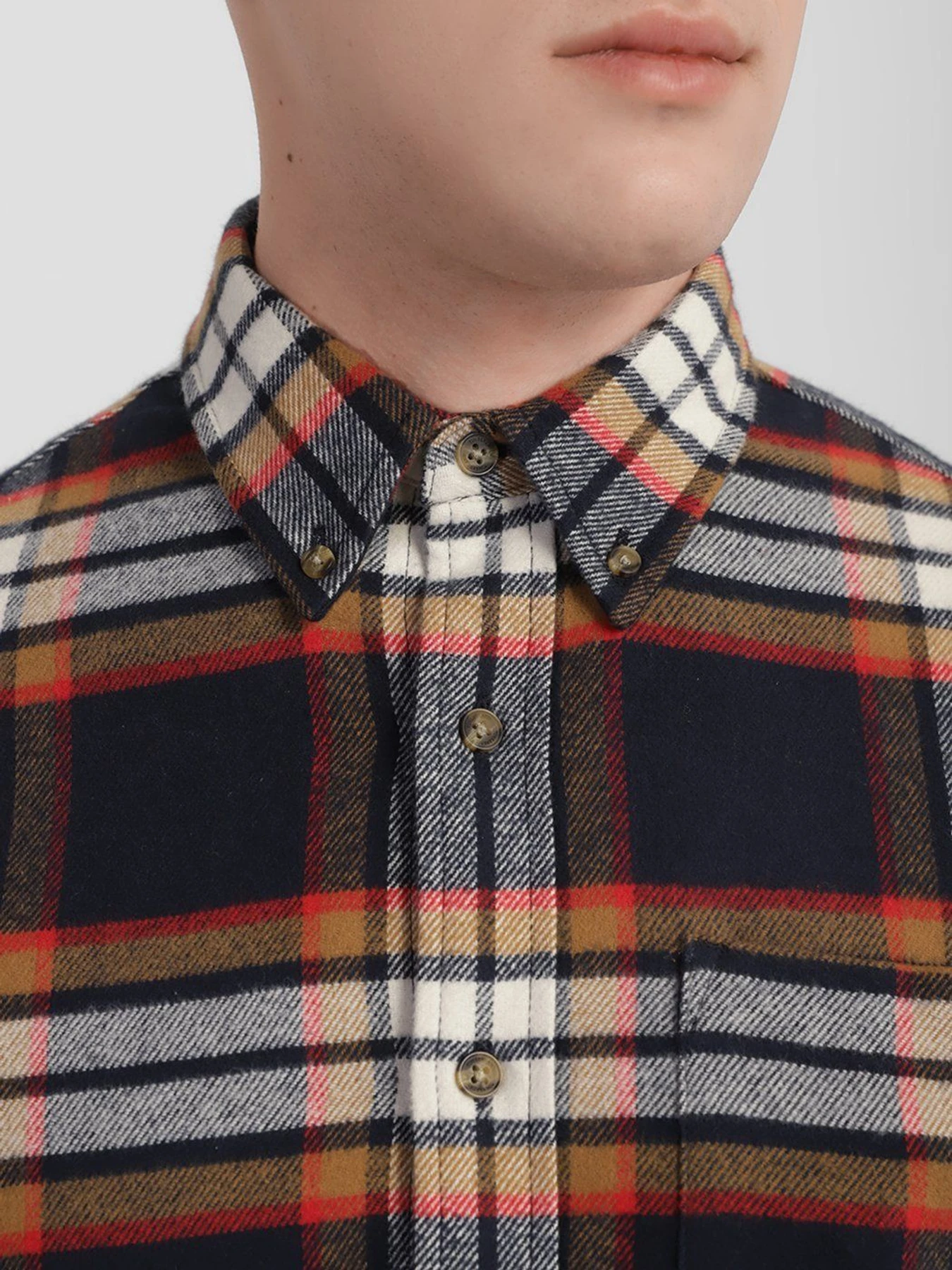 Рубашки Timberland Heavy Flannel Plaid модель TB0A235JB68 Фото