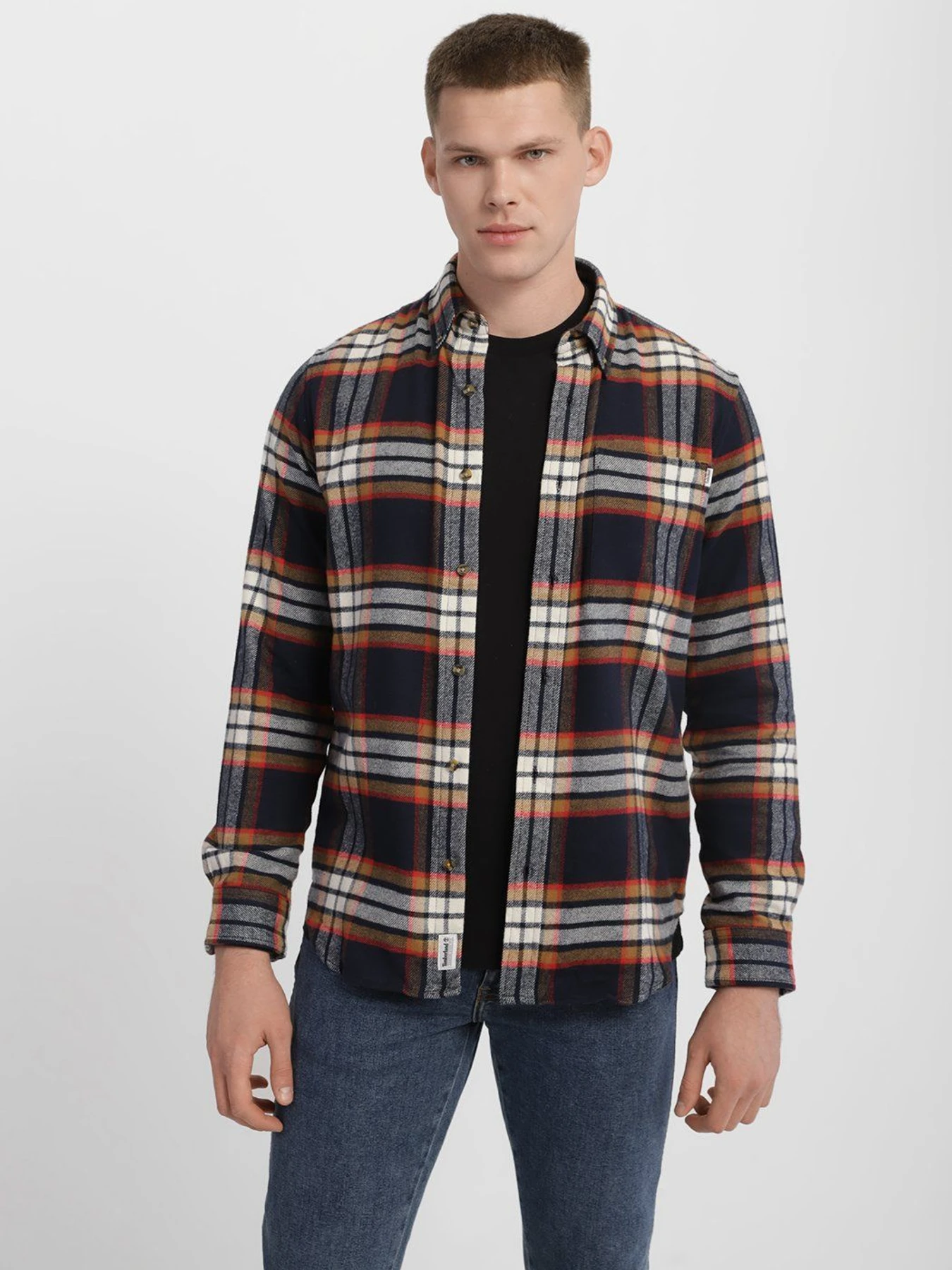 Рубашки Timberland Heavy Flannel Plaid модель TB0A235JB68 Фото