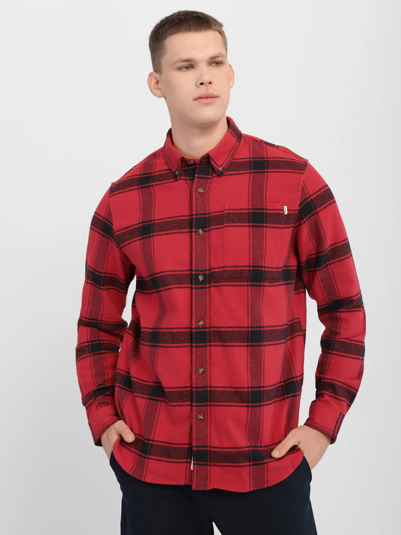 Рубашки Timberland Heavy Flannel Checked модель TB0A235UCA2 Рубашки Timberland Heavy Flannel Checked модель TB0A235UCA2 Фото