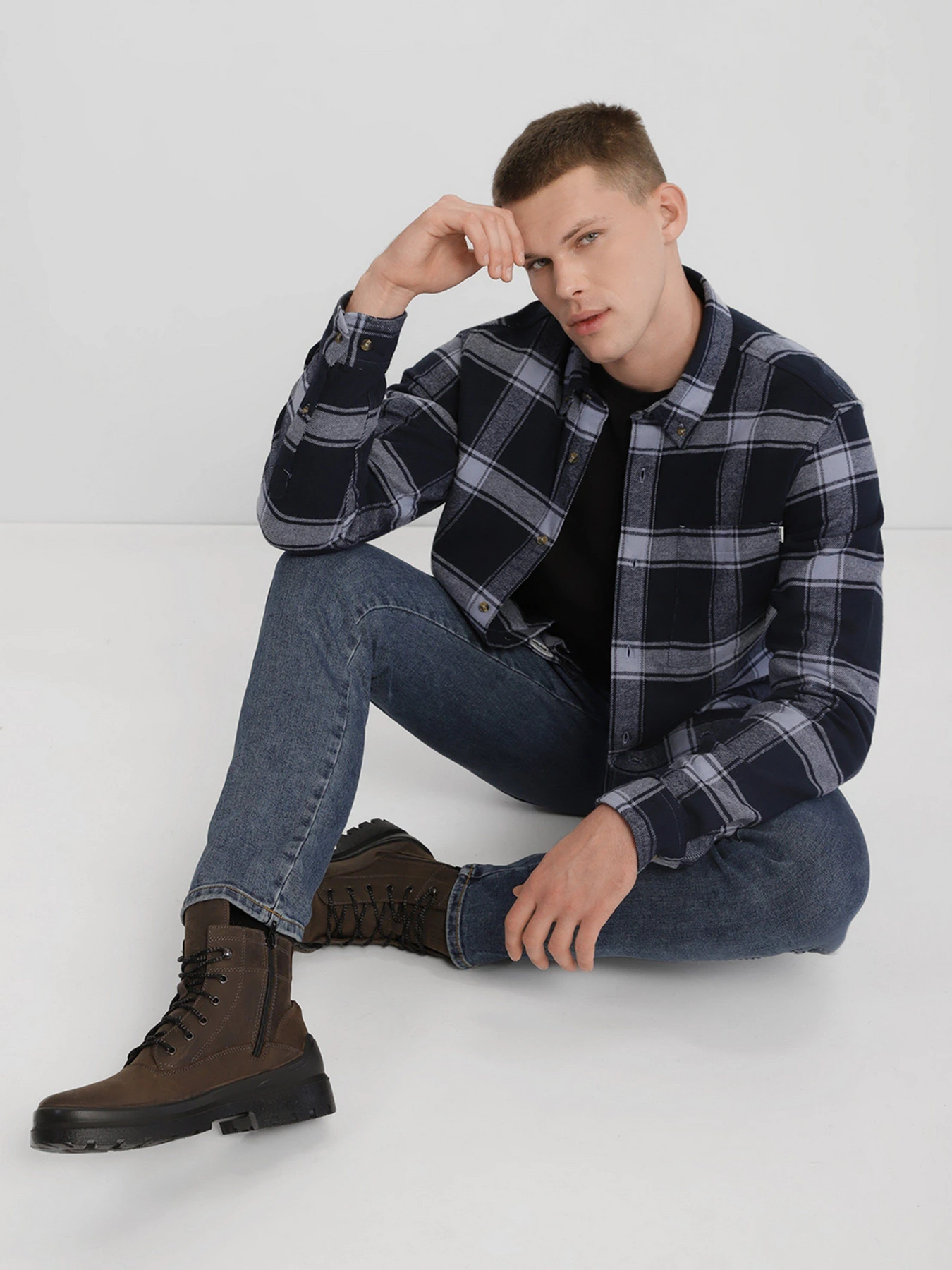 Рубашки Timberland Heavy Flannel Checked модель TB0A235UCA4 Рубашки Timberland Heavy Flannel Checked модель TB0A235UCA4 Фото