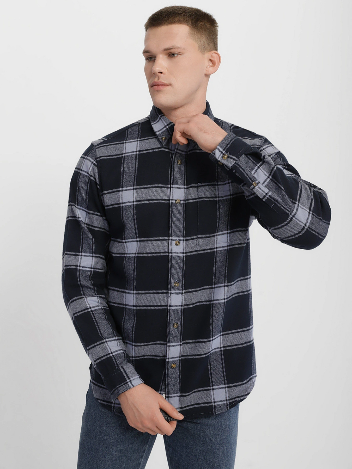 Рубашки Timberland Heavy Flannel Checked модель TB0A235UCA4 Рубашки Timberland Heavy Flannel Checked модель TB0A235UCA4 Фото