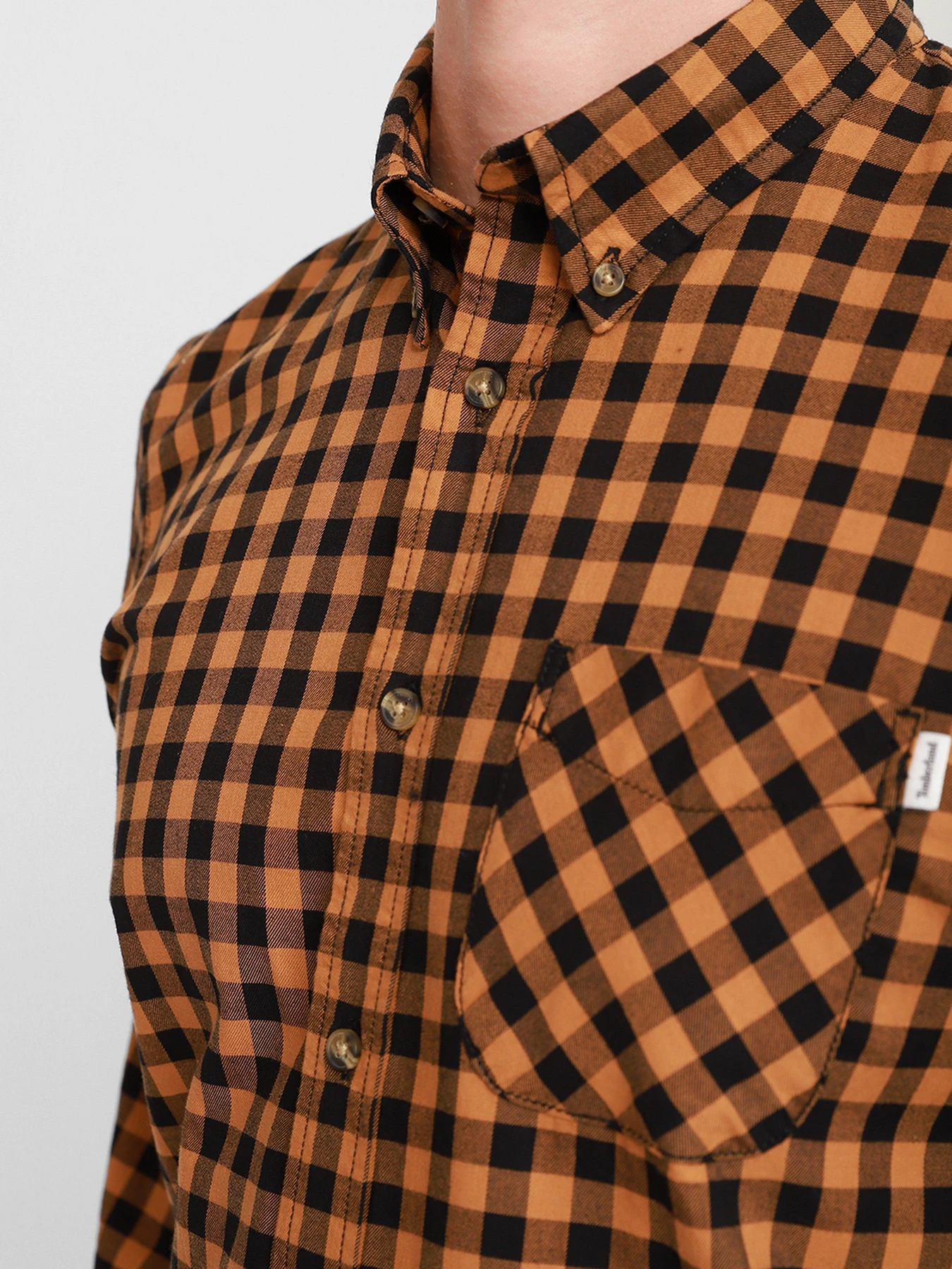 Рубашки Timberland Back River Brushed-Cotton Check модель TB0A2BJVP50 Рубашки Timberland Back River Brushed-Cotton Check модель TB0A2BJVP50 Фото