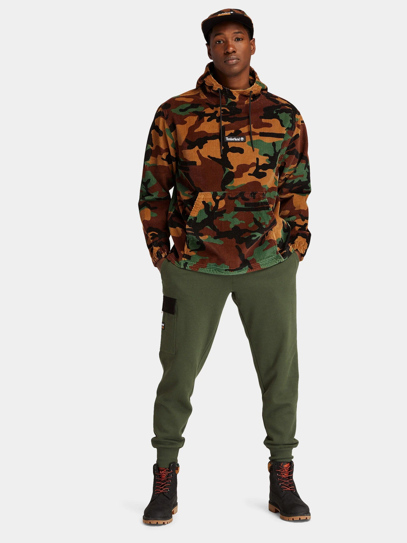 Худи и свитшоты Timberland Camo Corduroy модель TB0A22CKCD1 Фото
