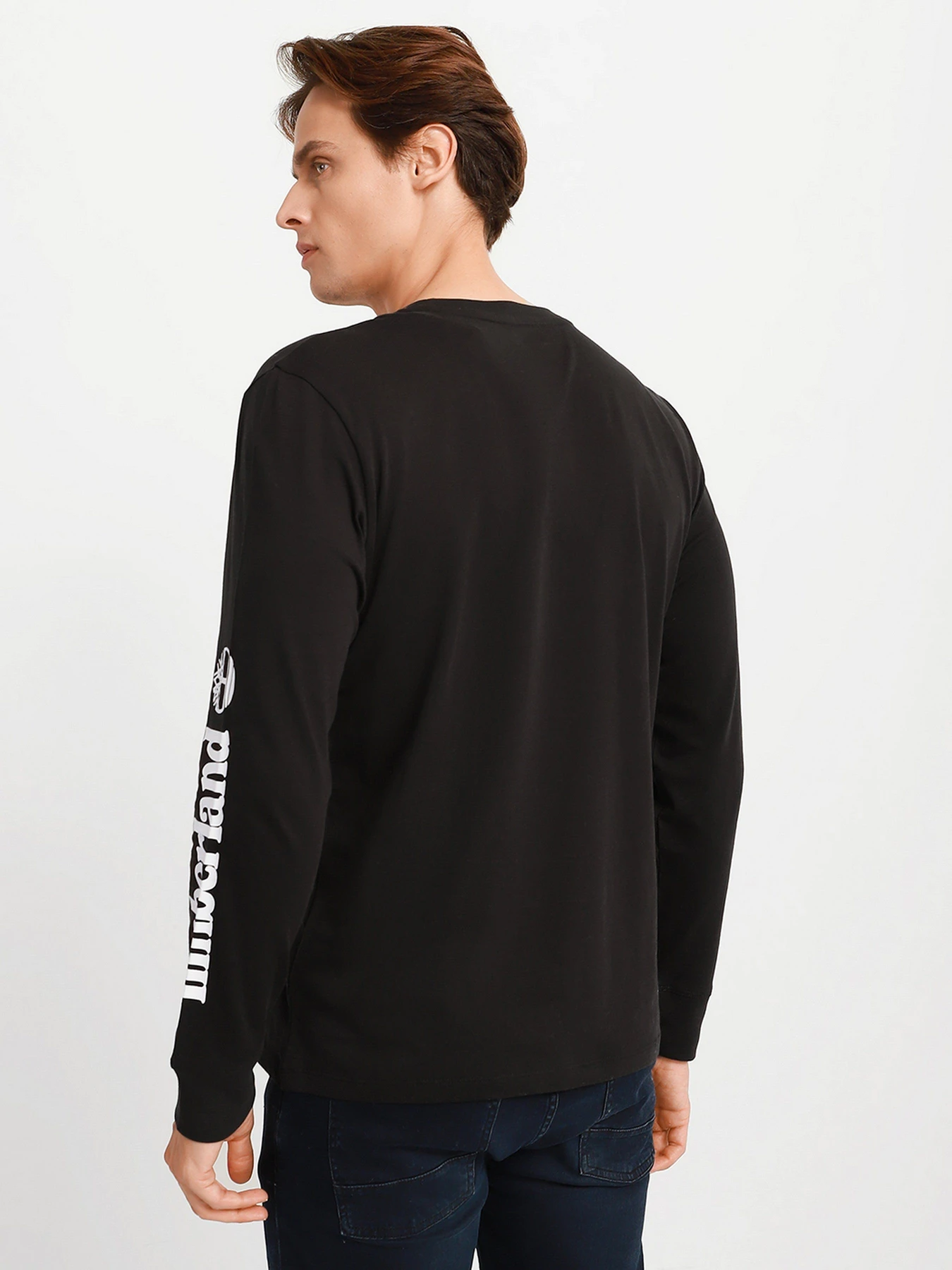 Худи и свитшоты Timberland LS Stack Logo Tee модель TB0A2CMKN92 Фото