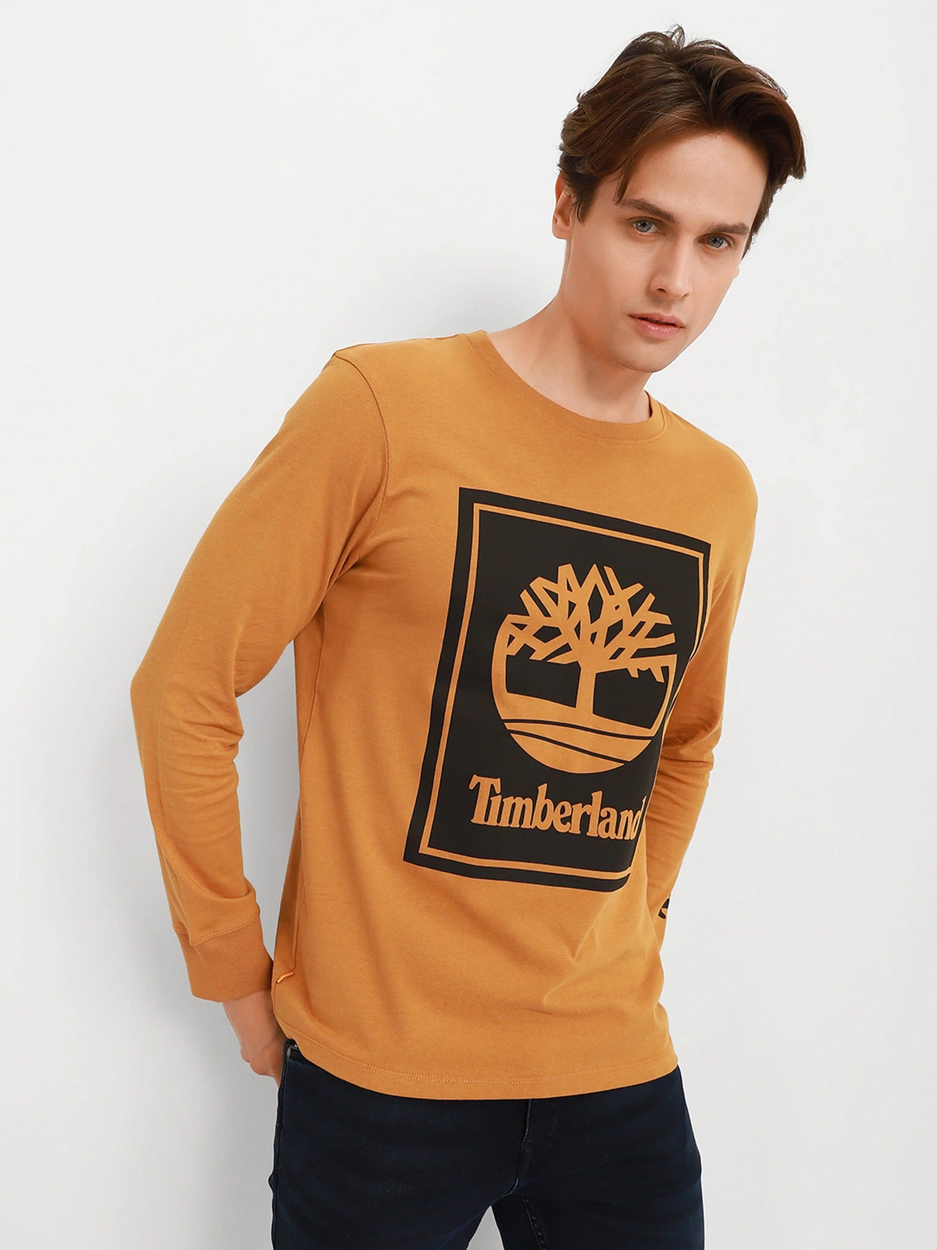 Худи и свитшоты Timberland LS Stack Logo Tee модель TB0A2CMKP57 Худи и свитшоты Timberland LS Stack Logo Tee модель TB0A2CMKP57 Фото