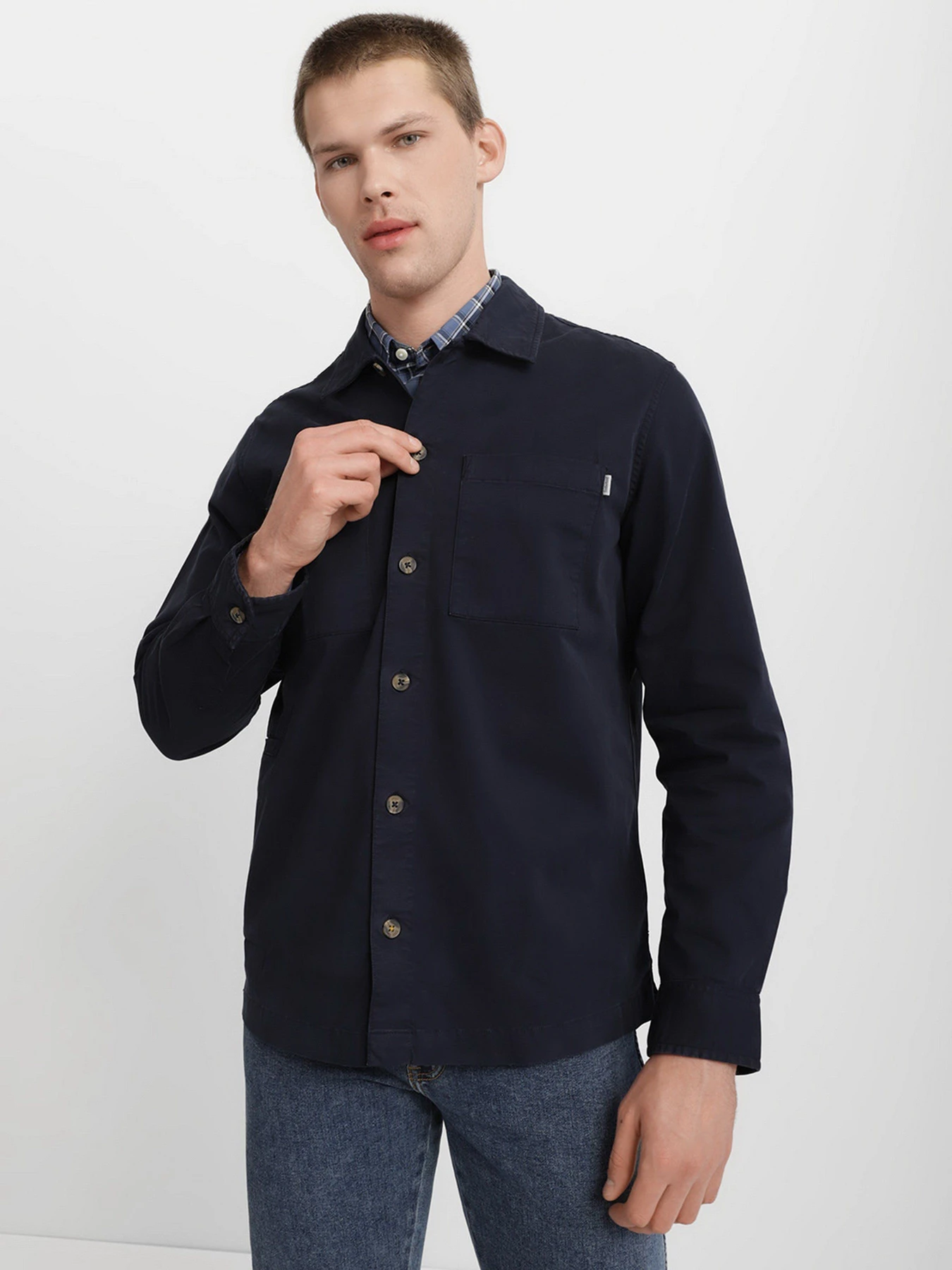 Рубашки Timberland Garment-Dyed Twill модель TB0A2DZF433 Рубашки Timberland Garment-Dyed Twill модель TB0A2DZF433 Фото
