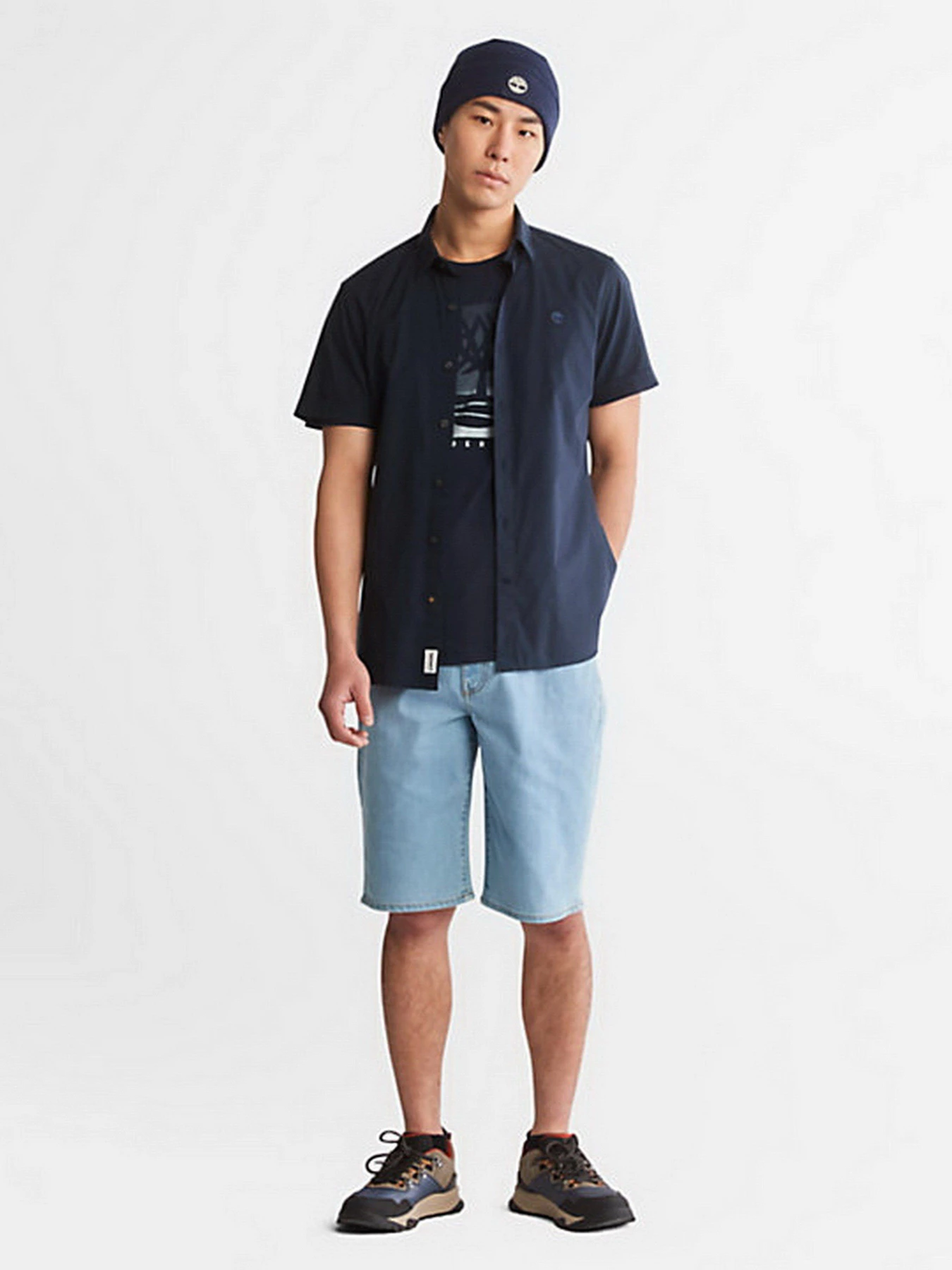 Шорты Timberland Canobie Lake Denim модель TB0A2DFBBQ8 Фото