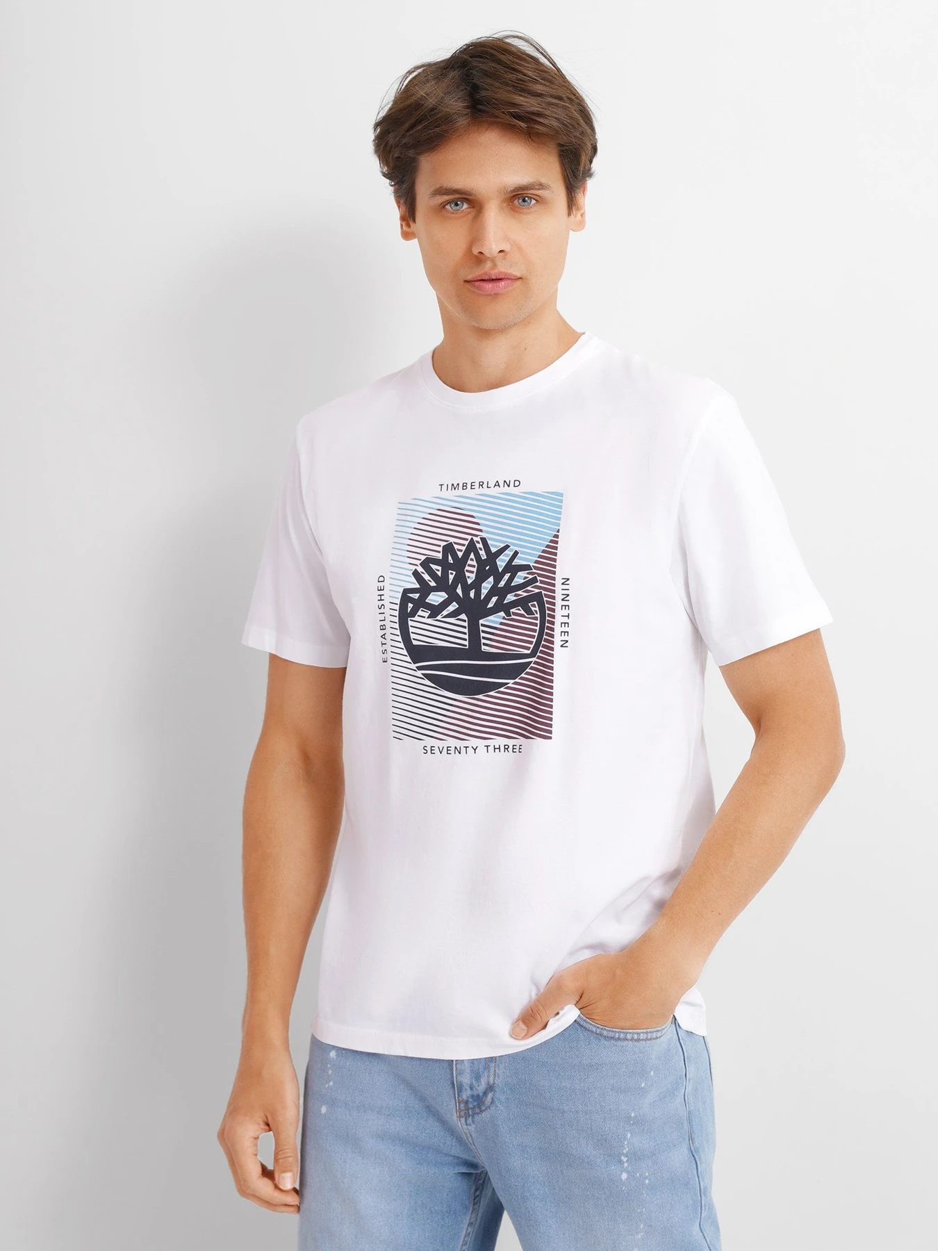 Футболки і поло Timberland Tree-Logo модель TB0A26TE100 Футболки і поло Timberland Tree-Logo модель TB0A26TE100 Фото