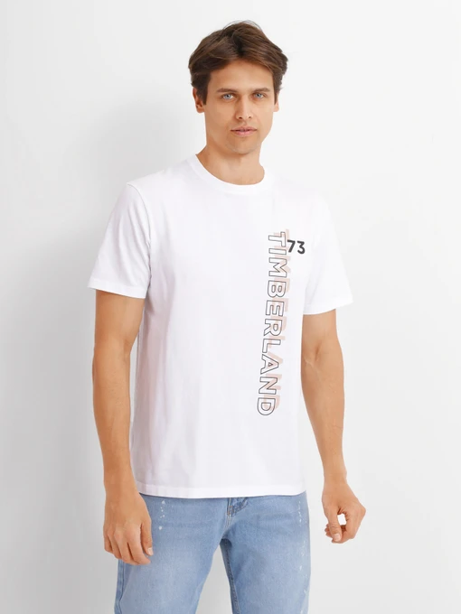 Футболки і поло Timberland SS Brand Carrier Side Linear Graphic модель TB0A26UN100 Фото
