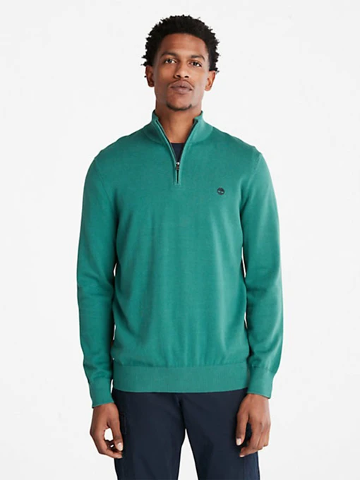 Свитры и кардиганы Timberland Williams River Zip-Neck модель TB0A2BMXCY4 Фото