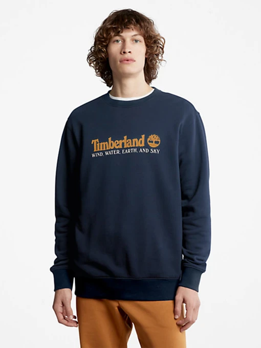 Худі та світшоти Timberland Wind, Water, Earth And Sky Crewneck модель TB0A27HC433 Фото