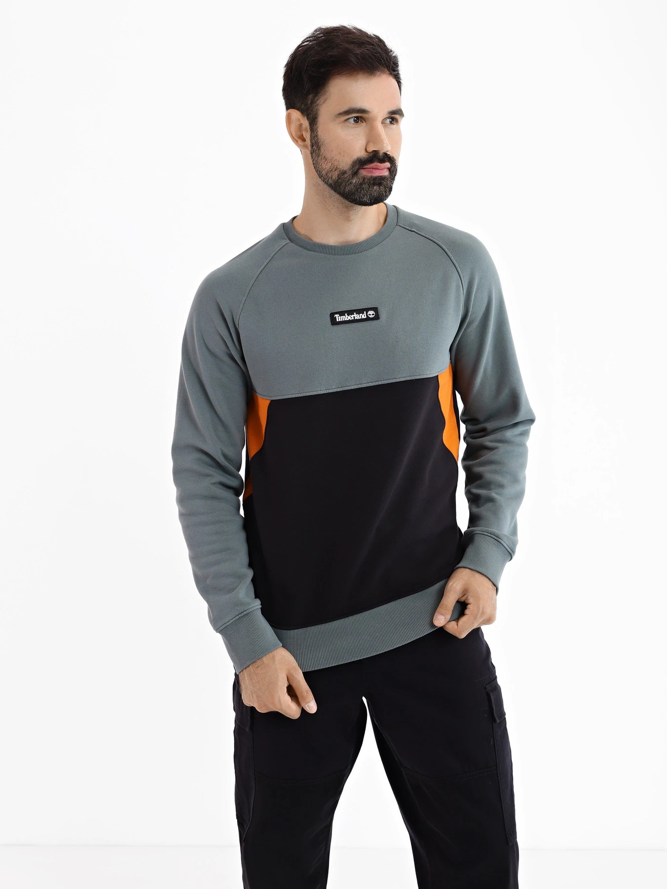 Худи и свитшоты Timberland Cut-and-Sew модель TB0A6C9XDA9 Худи и свитшоты Timberland Cut-and-Sew модель TB0A6C9XDA9 Фото