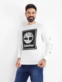 Худи и свитшоты Timberland Stack Logo модель TB0A6CCEP54 Фото