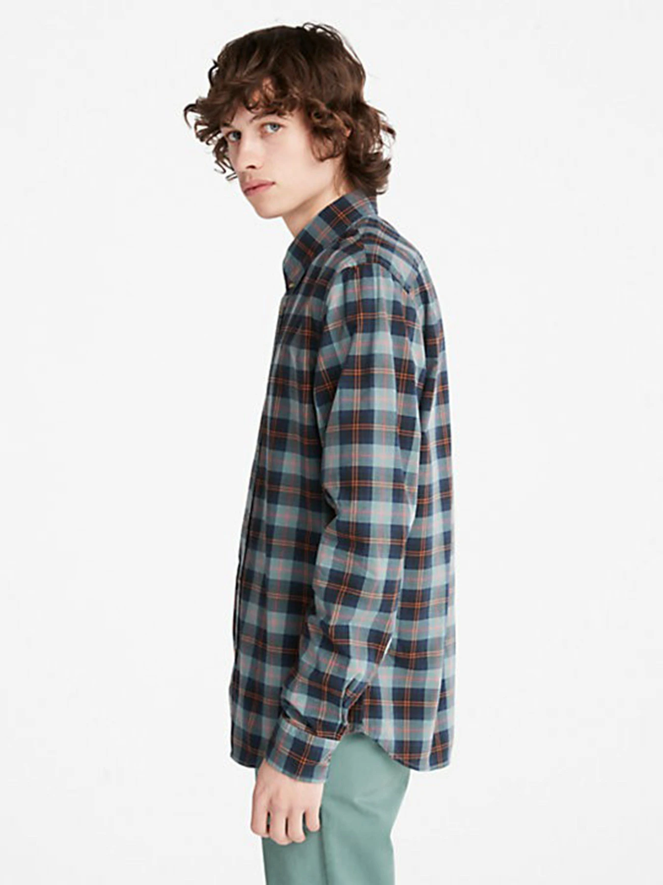 Рубашки Timberland Eastham River Stretch модель TB0A2D73CY9 Рубашки Timberland Eastham River Stretch модель TB0A2D73CY9 Фото