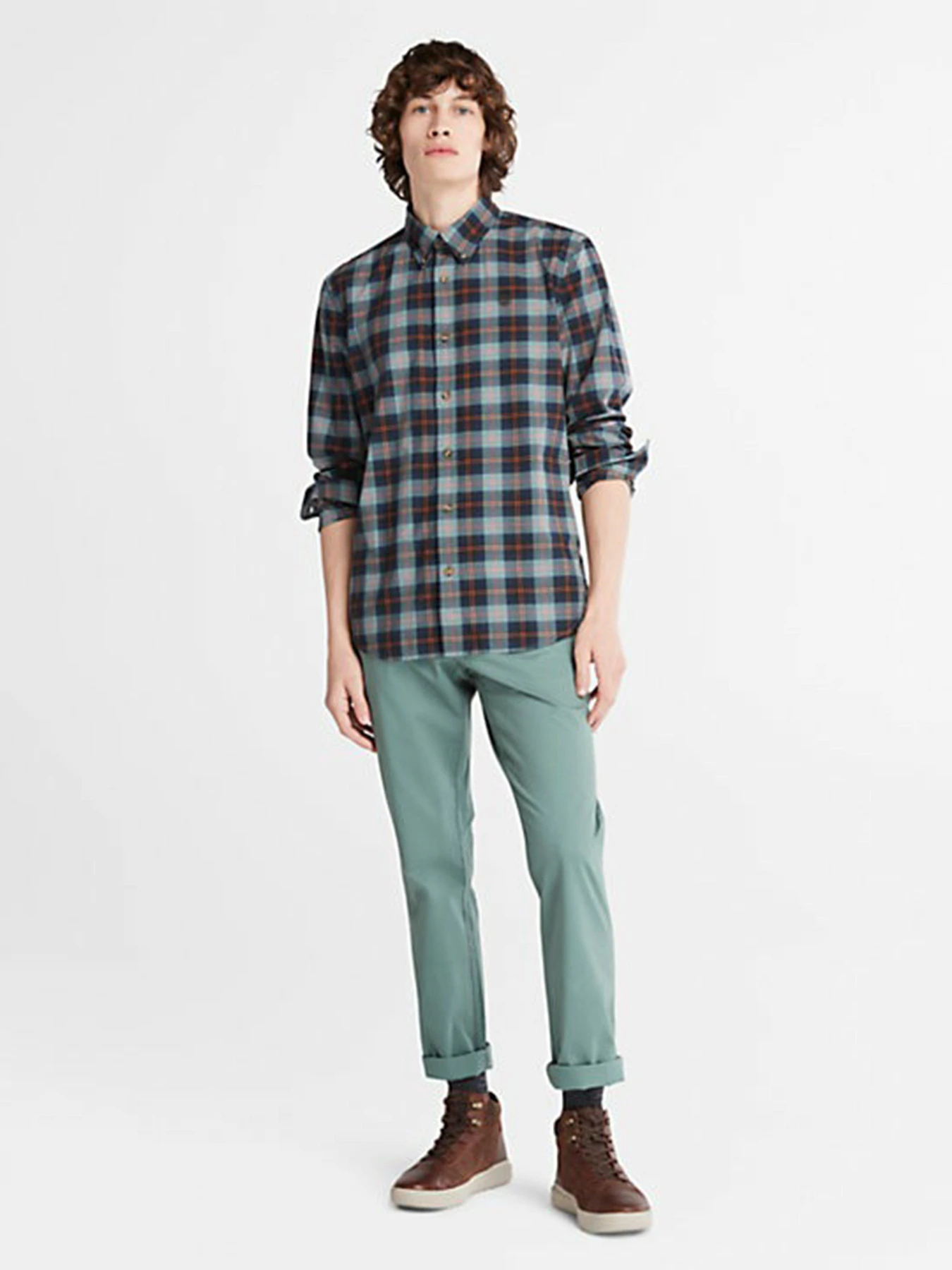 Рубашки Timberland Eastham River Stretch модель TB0A2D73CY9 Рубашки Timberland Eastham River Stretch модель TB0A2D73CY9 Фото