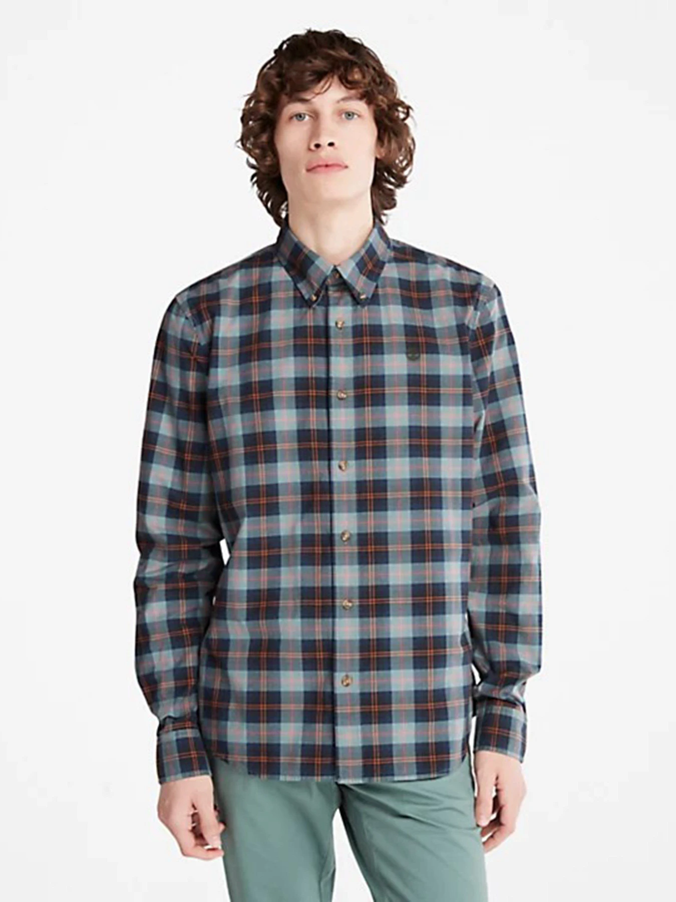 Рубашки Timberland Eastham River Stretch модель TB0A2D73CY9 Рубашки Timberland Eastham River Stretch модель TB0A2D73CY9 Фото