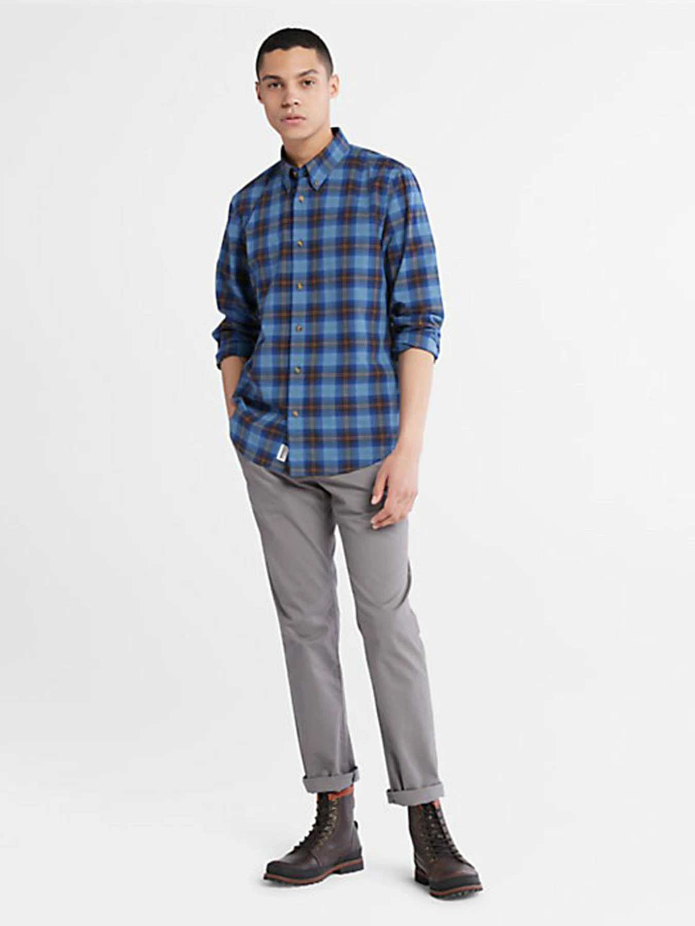 Рубашки Timberland Eastham River Stretch модель TB0A2D73CZ6 Рубашки Timberland Eastham River Stretch модель TB0A2D73CZ6 Фото