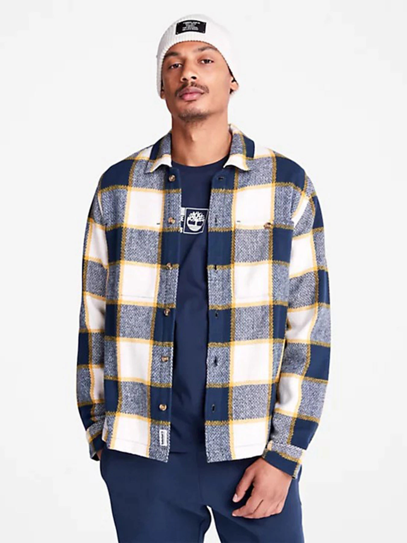 Рубашки Timberland Plaid модель TB0A5YENB68 Рубашки Timberland Plaid модель TB0A5YENB68 Фото