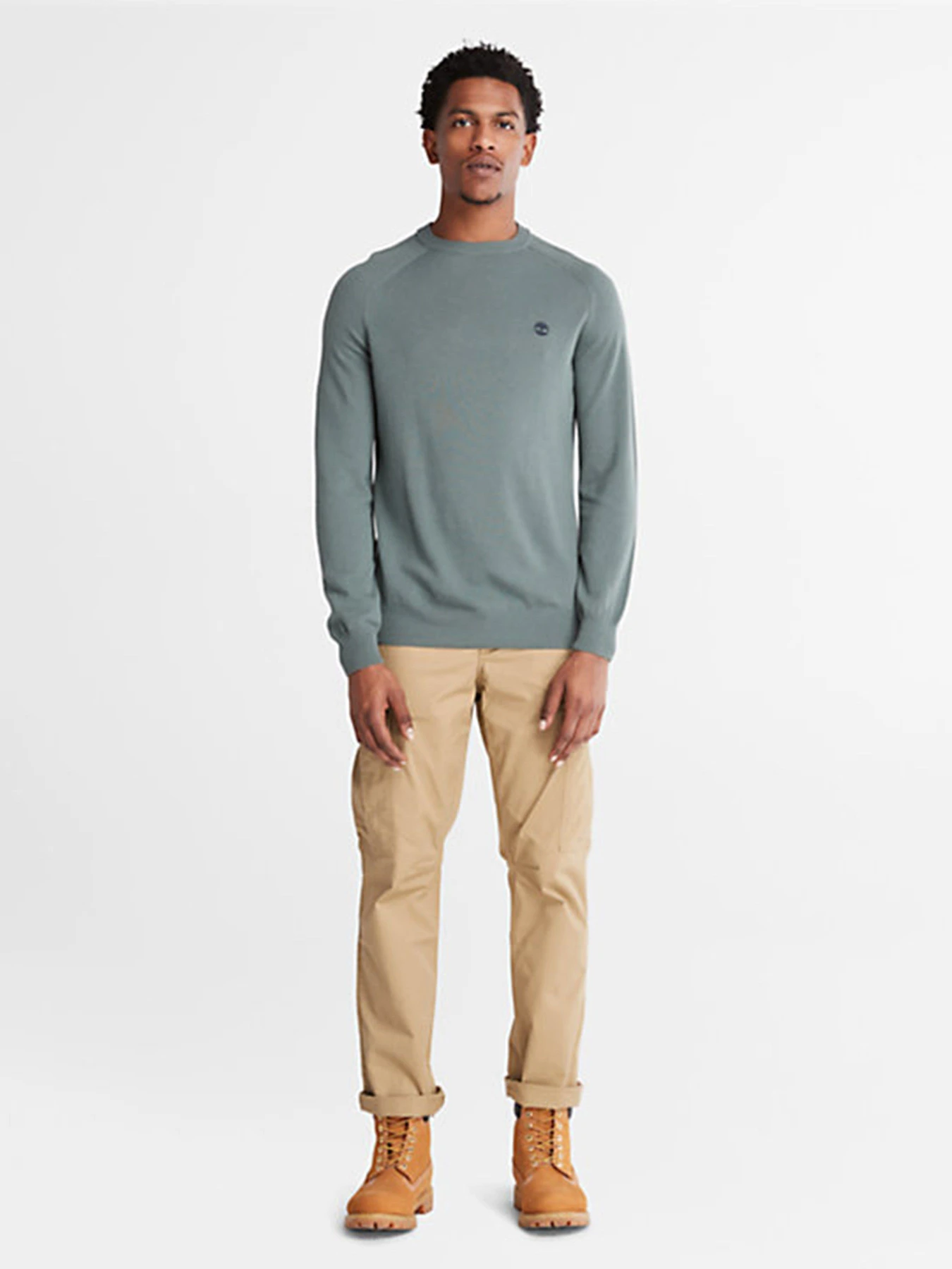 Свитры и кардиганы Timberland Crewneck Raglan модель TB0A5UJ9392 Фото