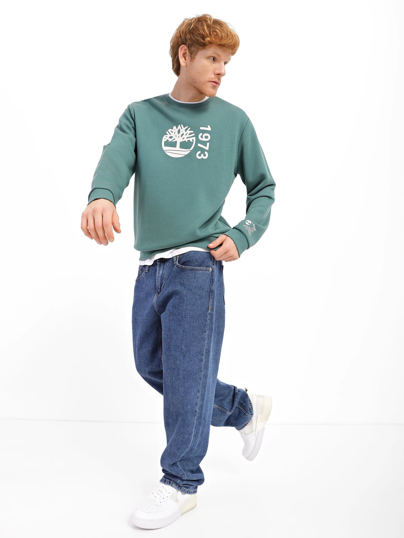 Худі та світшоти Timberland Re-Comfort Crewneck EK+ модель TB0A2G28J74 Фото