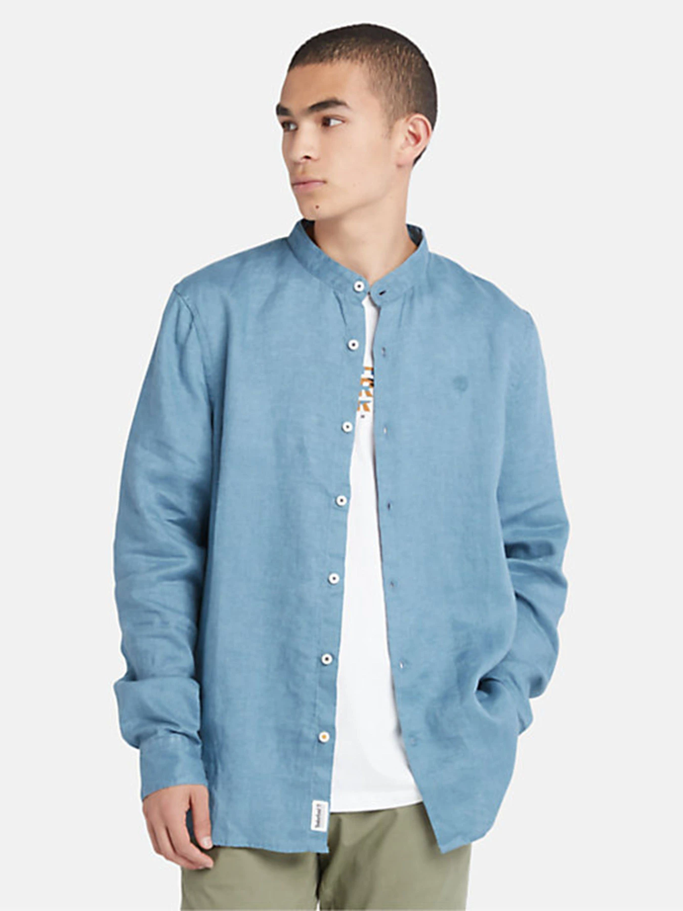 Рубашки Timberland LS MILL RIVER LINEN модель TB0A2DC1DJ5 Фото