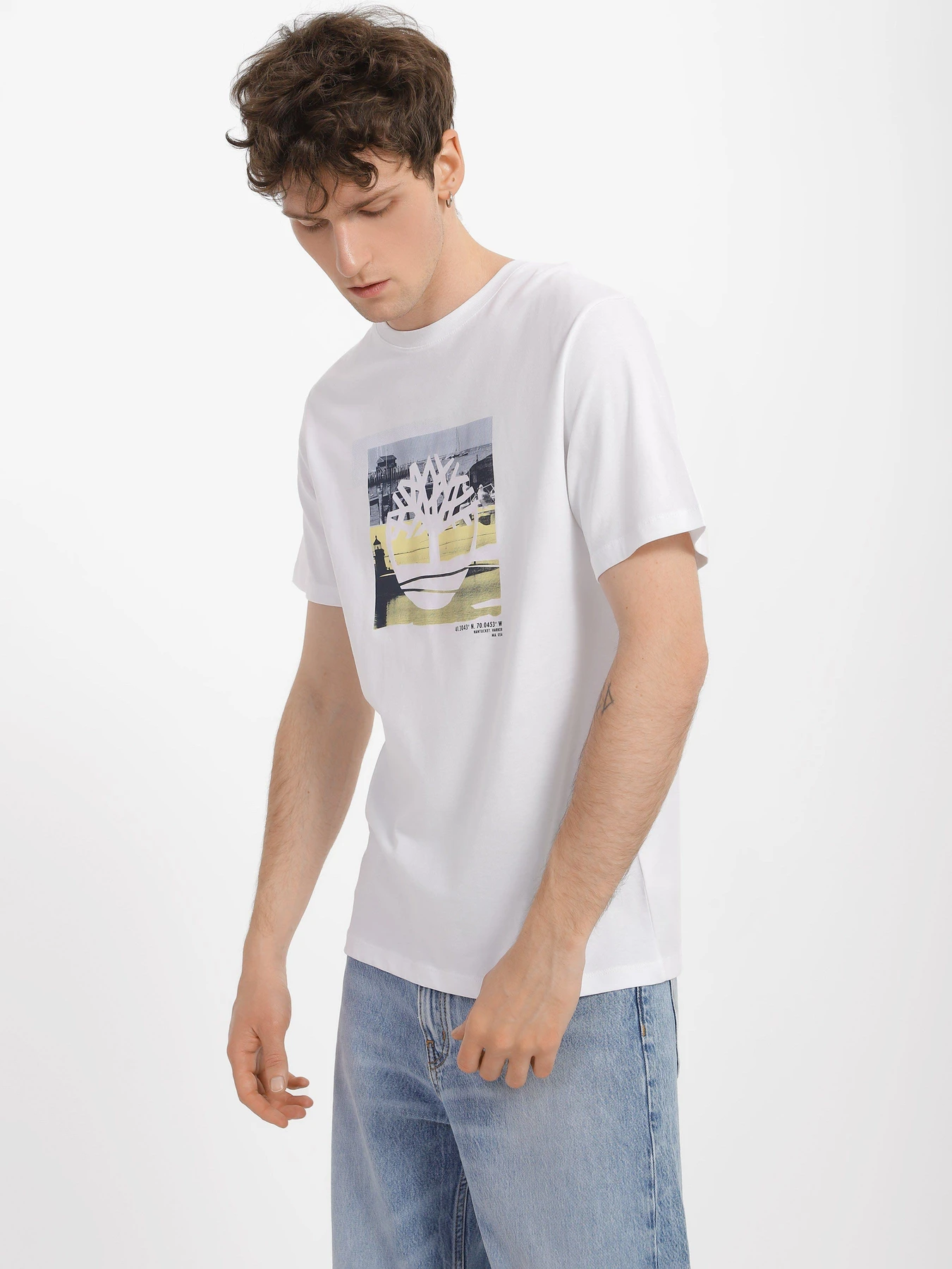 Футболки и поло Timberland Coast Graphic модель TB0A65WH100 Футболки и поло Timberland Coast Graphic модель TB0A65WH100 Фото