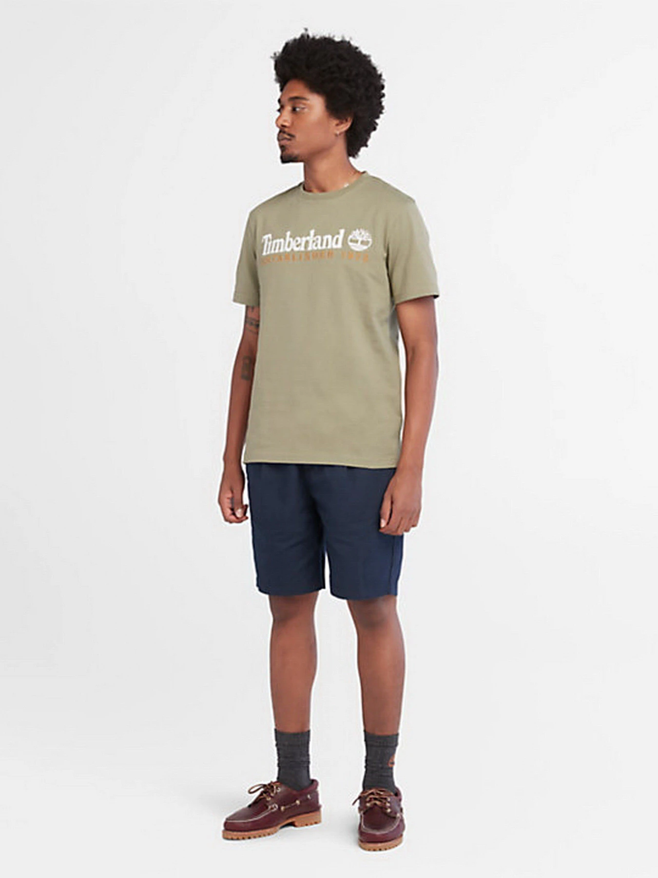 Футболки и поло Timberland Outdoor Est.1973 Linear Logo модель TB0A2CMA590 Футболки и поло Timberland Outdoor Est.1973 Linear Logo модель TB0A2CMA590 Фото